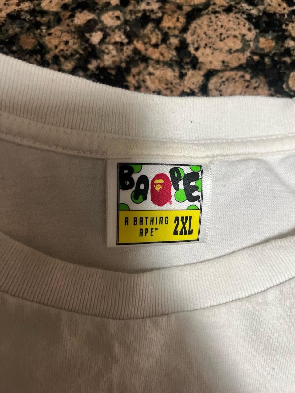 Bape × Kith Bape x Kith Box Logo White T Shirt Size US XXL / EU 58 / 5 - 2 Thumbnail