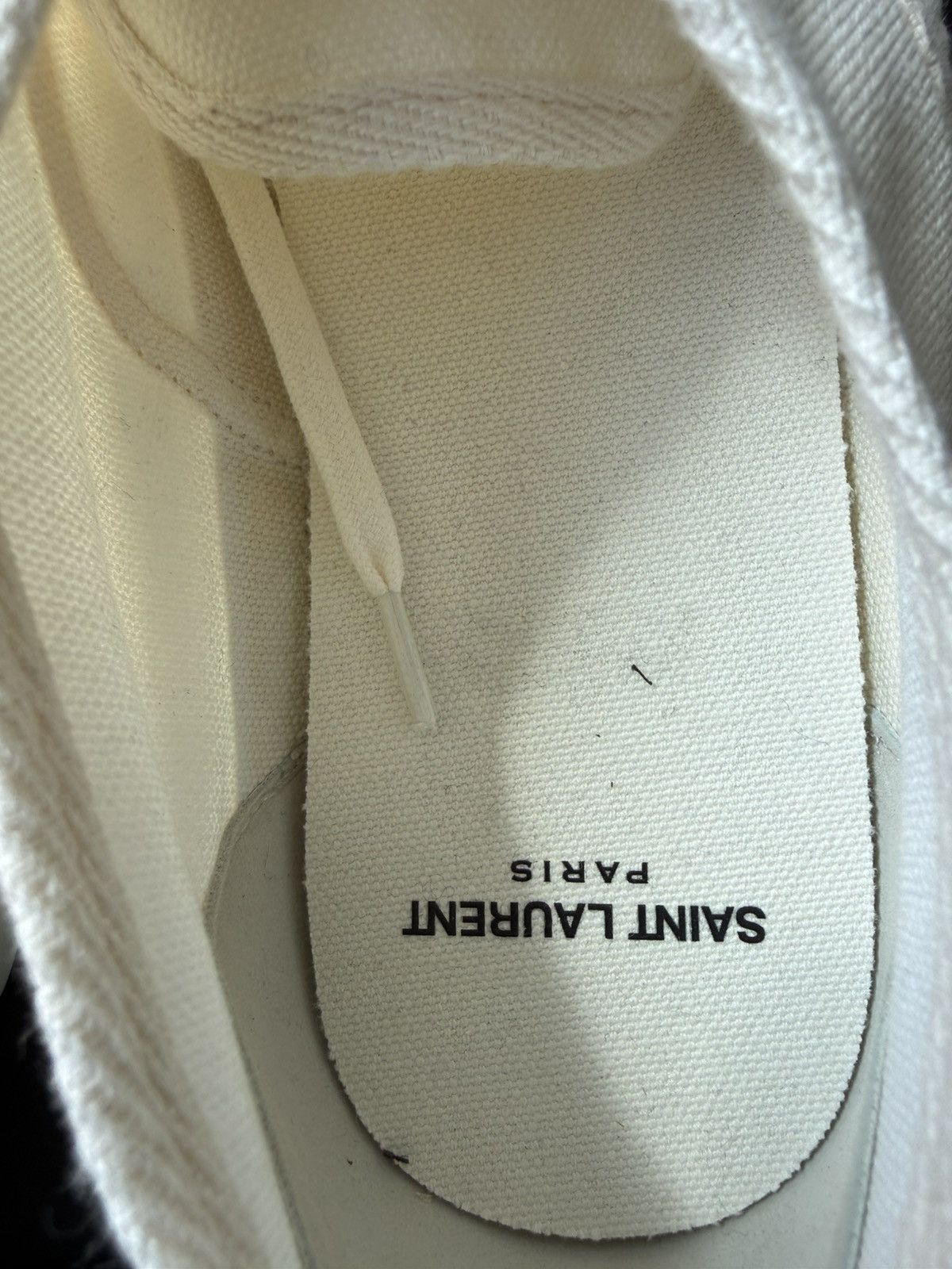 Saint Laurent Paris Saint laurent paris canvas shoe Size US 8 / EU 41 - 5 Thumbnail