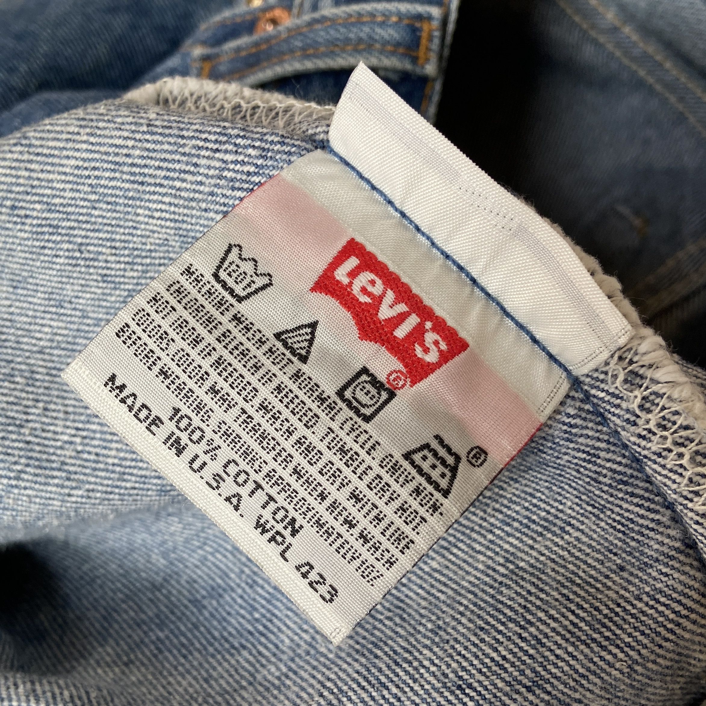 Levi's VINTAGE LEVIS 501xx DENIM JEANS MEDIUM BLUE W 28 L 29 Size 28" / US 6 / IT 42 - 5 Thumbnail