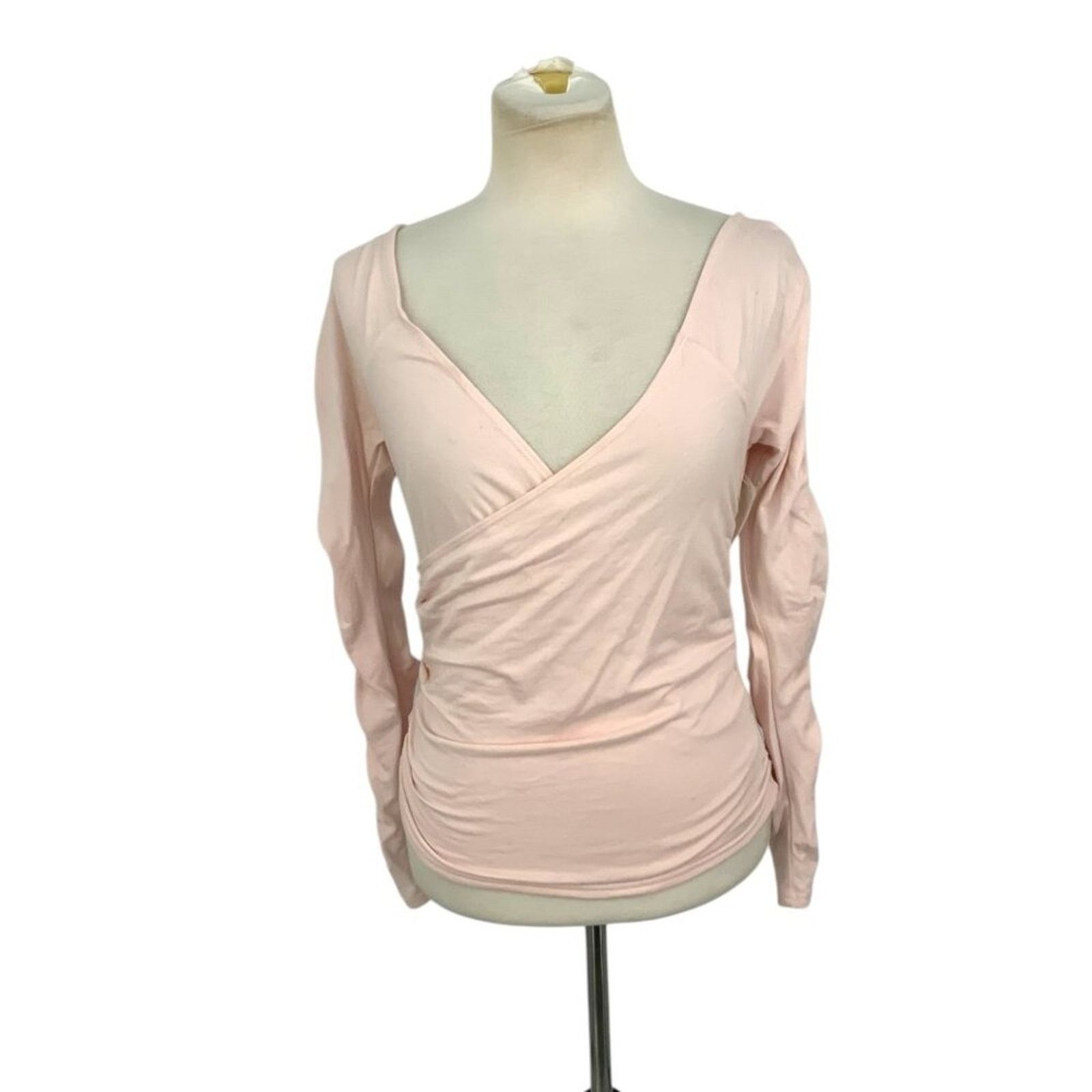 Other Open Edit Off Shoulder Ruched Top Pink Size Medium NWOT Size M / US 6-8 / IT 42-44 - 2 Thumbnail