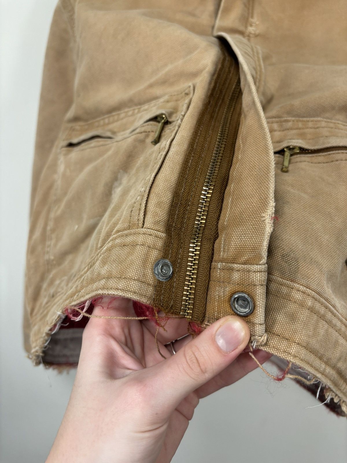 Carhartt Vintage Carhartt USA Faded Workwear Hype Boxy Cropped Jacket Size US M / EU 48-50 / 2 - 10 Thumbnail