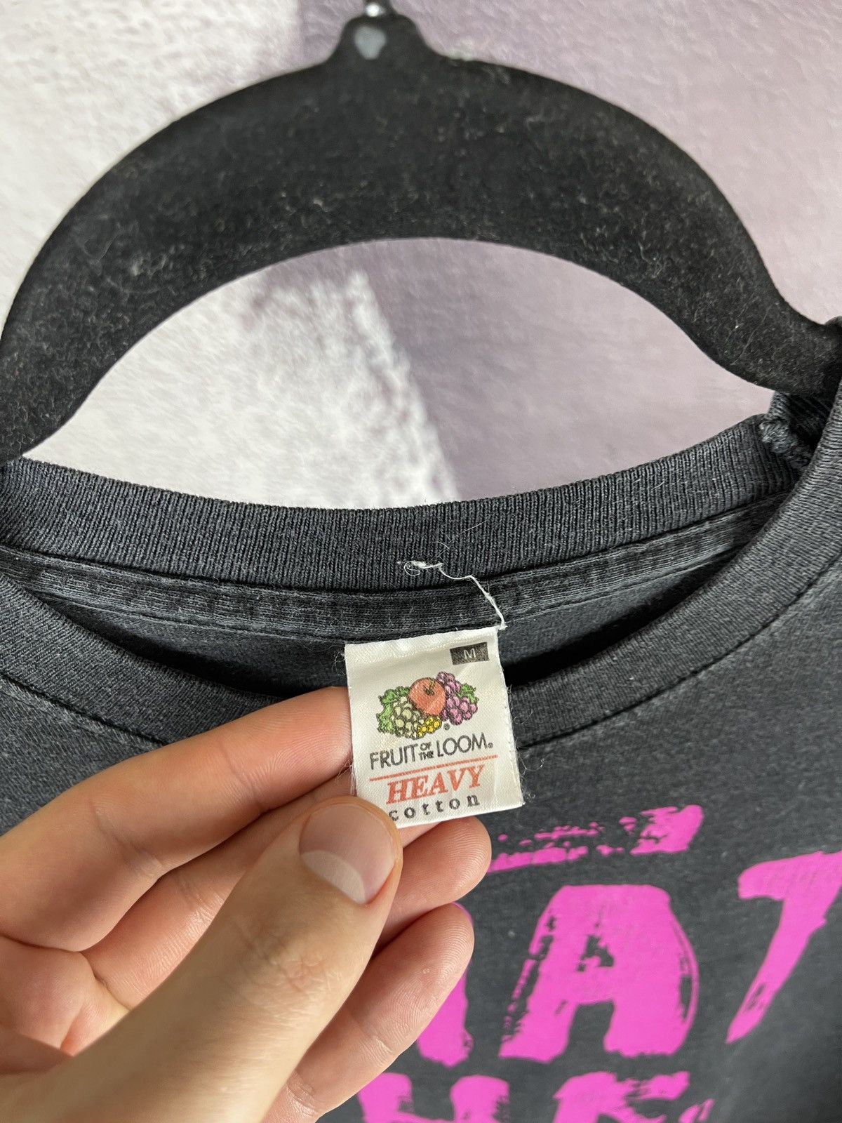 Fruit Of The Loom × Vintage FOTL vintage y2k Avril Lavigne What the Hell tee shirt Size US M / EU 48-50 / 2 - 7 Thumbnail