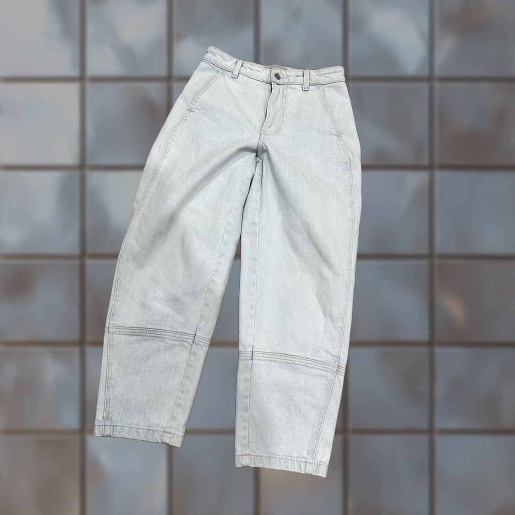 Everlane Everlane Jeans Womens Size 26 Utility Barrel Light Wash Cropped Tapered Denim Size 26" / US 2 / IT 38 - 1 Thumbnail