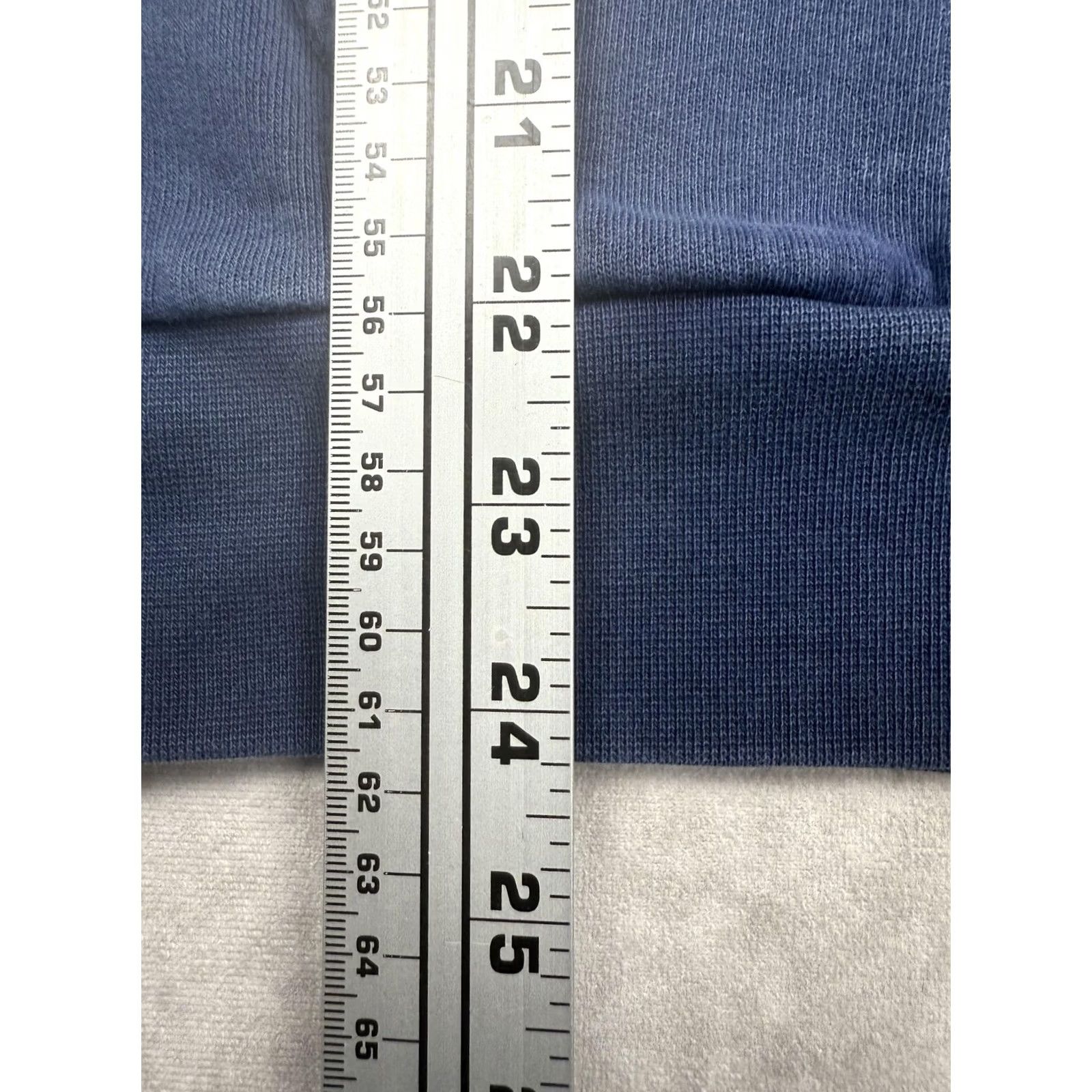 Suspicious Antwerp Hoodie Mens Xs Blue Graphic Pullover Embroidered Globe Back, Men's — image 5 of 6