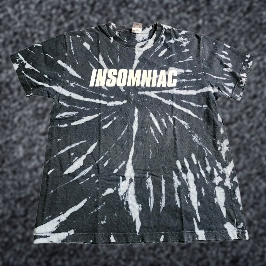 Vintage VINTAGE Insomniac T-Shirt Mens L Black Crew Neck Short Sleeve EDM Rave Music Limited Edition Size US L / EU 52-54 / 3 - 1 Thumbnail