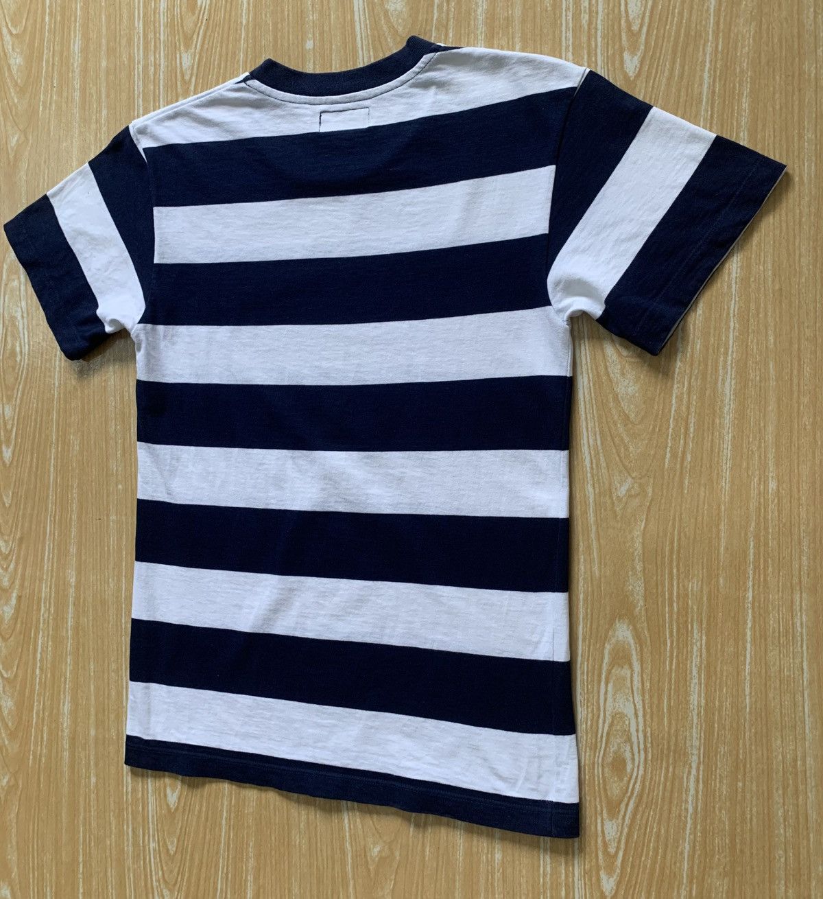 agnes b. 🔥 Agnes B Paris.. Blue White Lining Stripe T Shirt Size US S / EU 44-46 / 1 - 8 Thumbnail