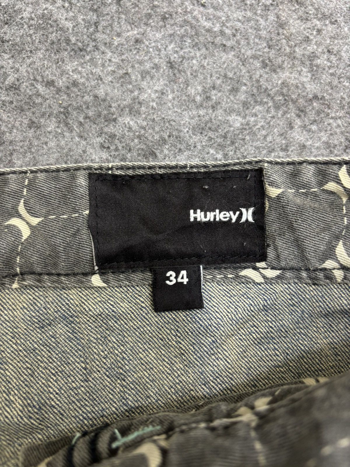 Hurley 💥Punk Style💥Hurley Patchwork Skinny Denim F598 Size US 36 / EU 52 - 10 Thumbnail