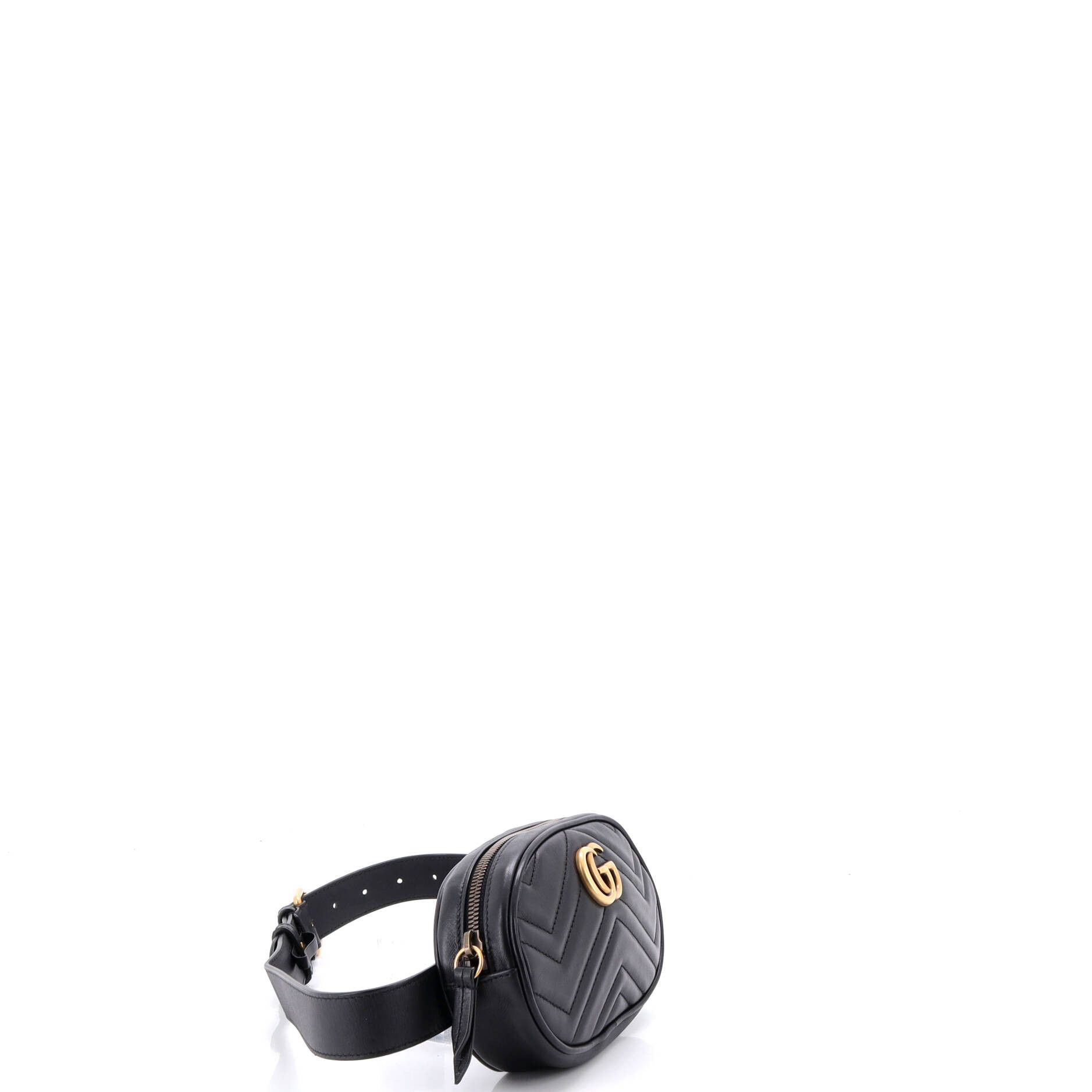 Gucci GG Marmont Belt Bag Matelasse Leather Size ONE SIZE - 1 Thumbnail
