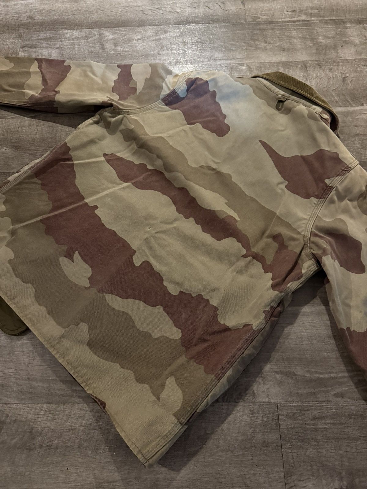A.P.C. A.P.C. Camouflage Jacket - Corduroy Collar - Size M Size US M / EU 48-50 / 2 - 8 Thumbnail