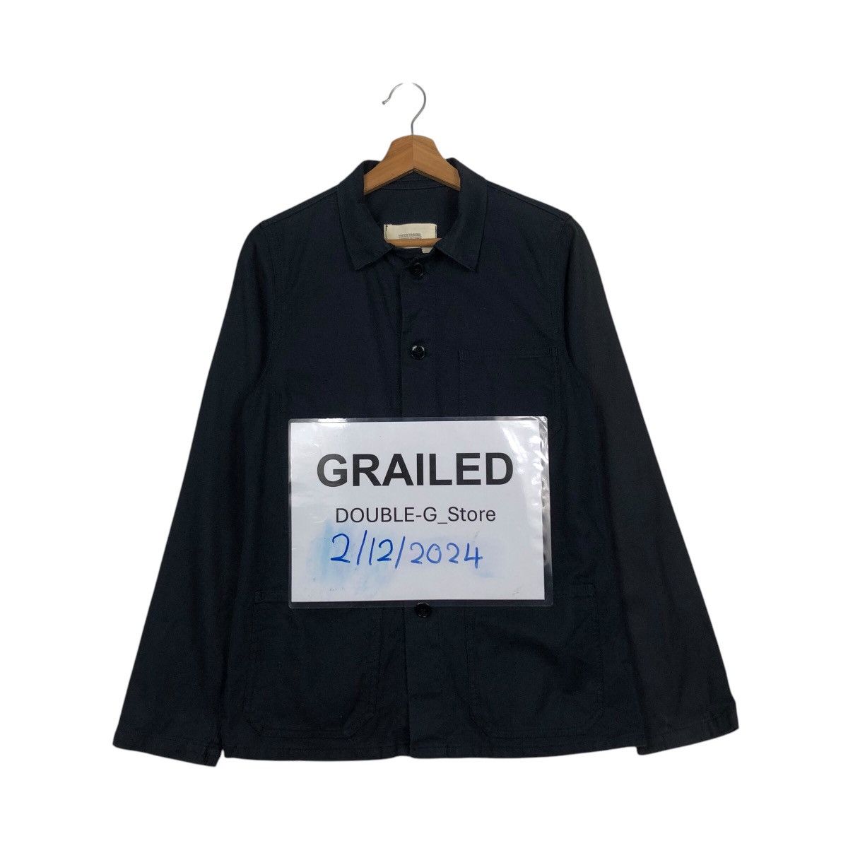 Issey Miyake 📌Vintage Chore Worker Jacket Button Zucca Travail Size US M / EU 48-50 / 2 - 1 Thumbnail