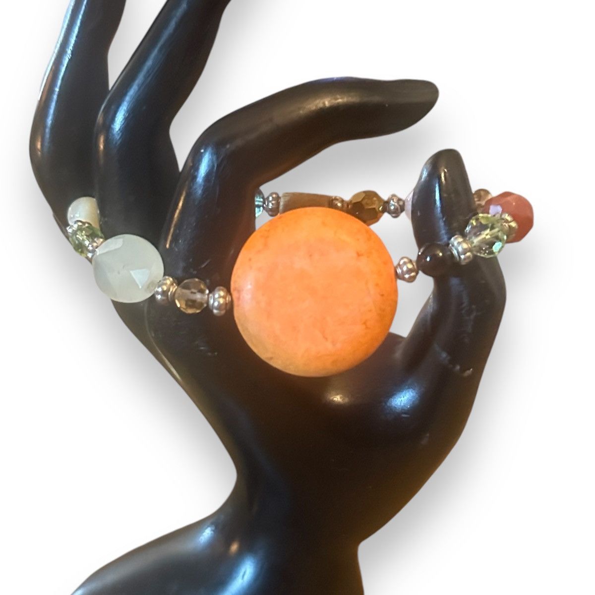 Other Semi precious stones stretch bracelet Size ONE SIZE - 3 Thumbnail