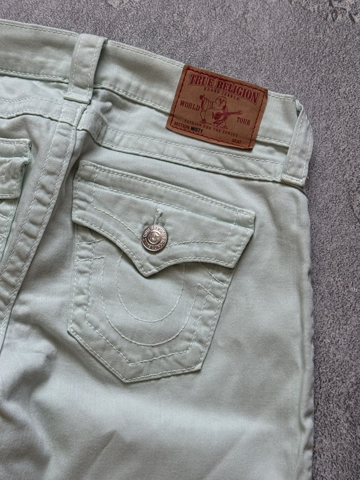 True Religion True religion Misty 28 made in USA🇺🇸 Jean pant trouser chino Size 28" / US 6 / IT 42 - 6 Thumbnail