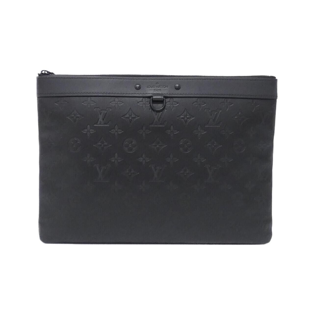 Louis Vuitton Louis Vuitton Louis Vuitton Monogram Shadow Calf Pochette Leather Clutch Bag M62903 DUTY FREE for USA Size ONE SIZE - 1 Thumbnail