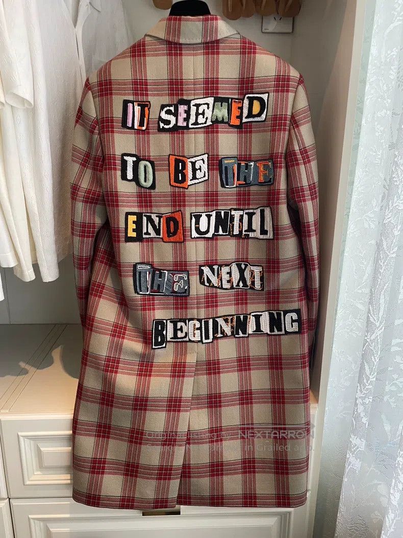 Valentino Valentino Plaid coat Size M / US 6-8 / IT 42-44 - 2 Thumbnail