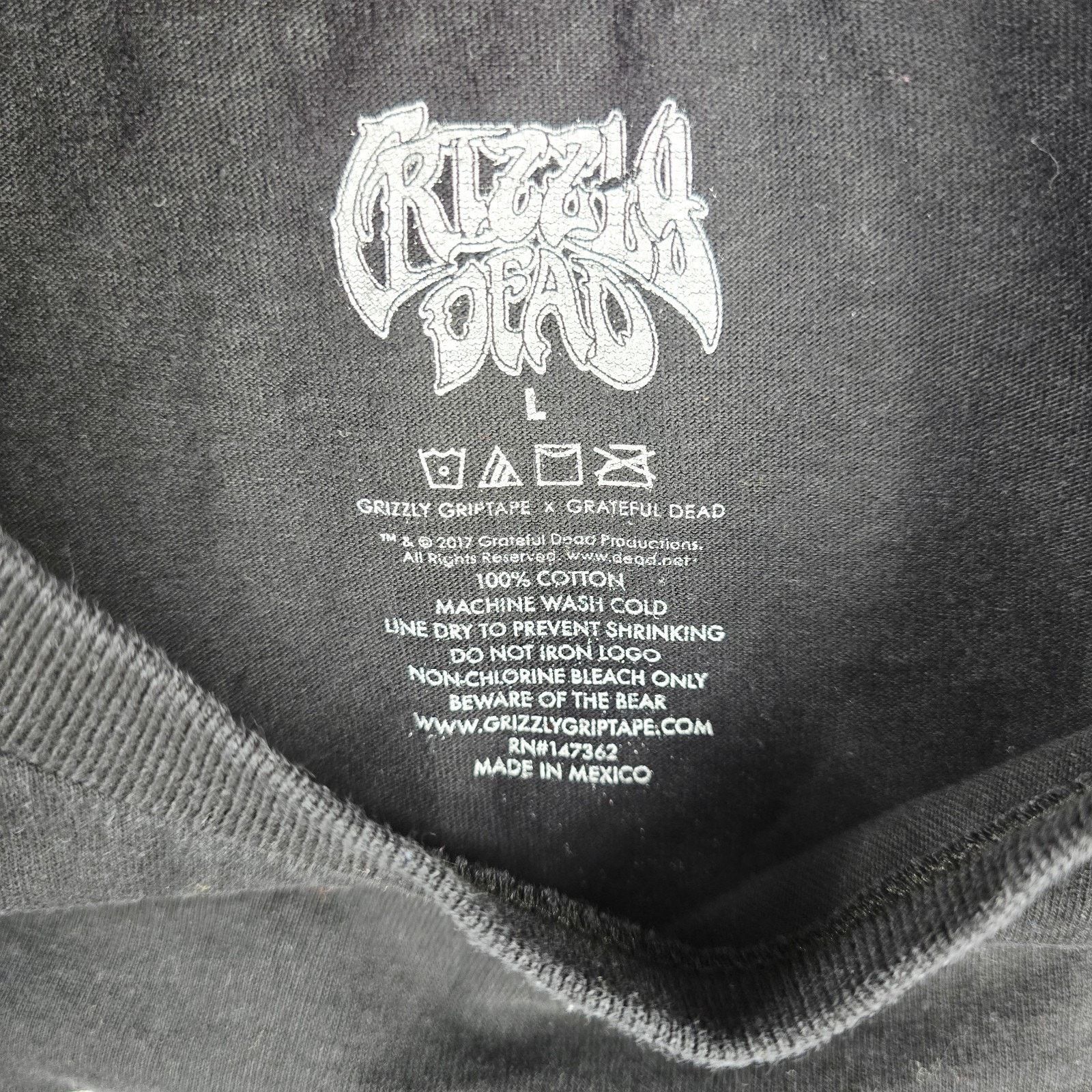 Grizzly Griptape Grizzly Griptape x Grateful Dead Shirt Large Have Nice Trip Size US L / EU 52-54 / 3 - 5 Thumbnail
