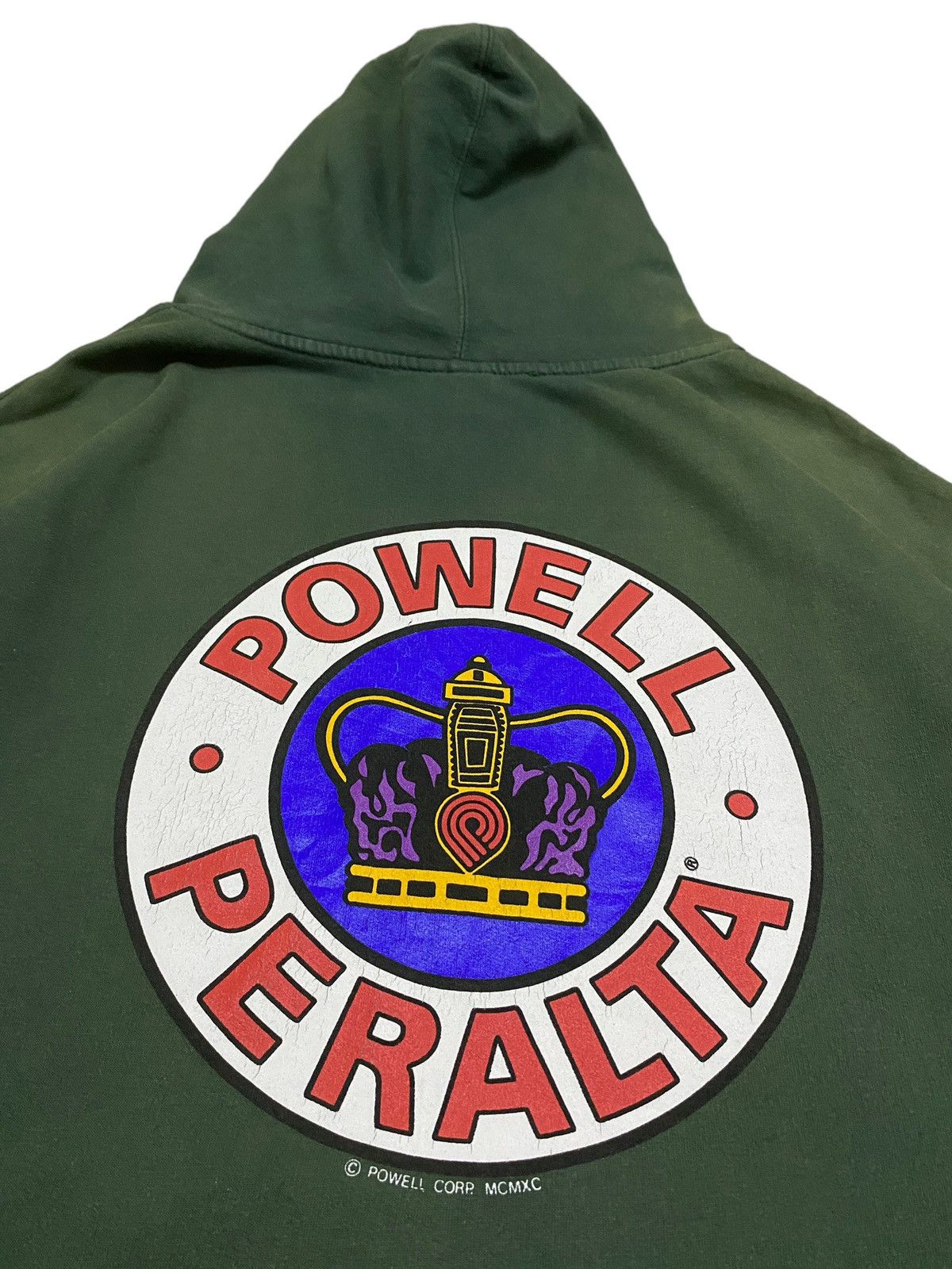 Powell Peralta Rare Vintage Powell Peralta Supreme Sun Faded Hoodie 2000s Size US L / EU 52-54 / 3 - 4 Thumbnail