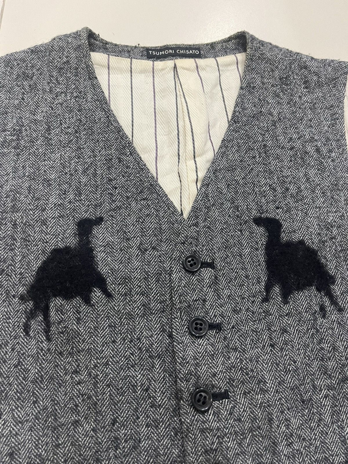 Tsumori Chisato VINTAGE I.S Tsumori Chisato MIYAKE DESIGN VEST Size US S / EU 44-46 / 1 - 2 Thumbnail