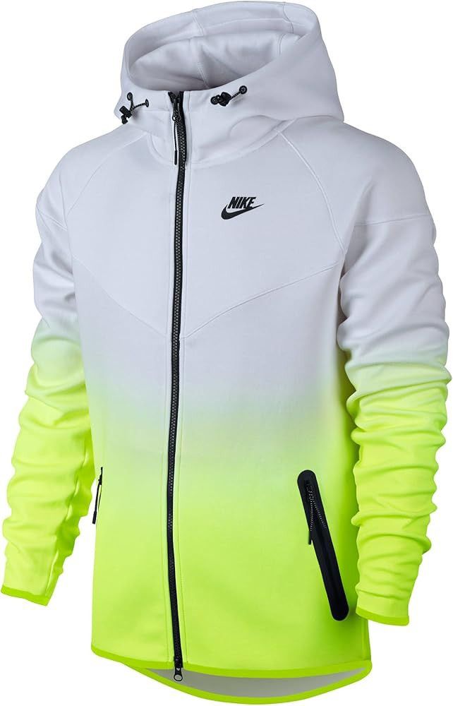 Nike Nike Tech Fleece Fade WHITE/VOLT Windrunner Hoodie Size US L / EU 52-54 / 3 - 23 Thumbnail