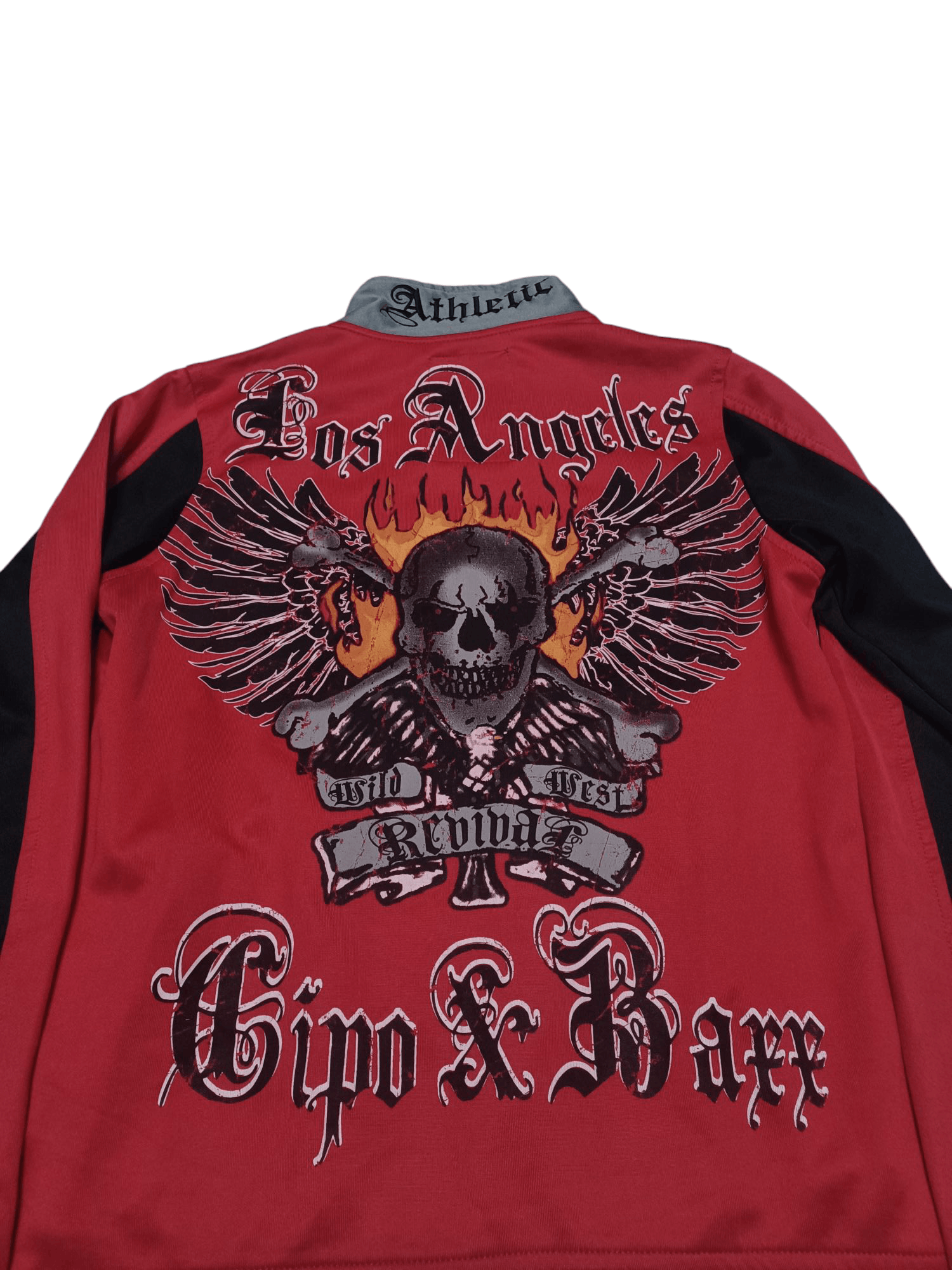 If Six Was Nine CIPO BAXX LOS ANGELES SKULLS FIRE TRACK JACKET OPIUM Size US S / EU 44-46 / 1 - 2 Thumbnail