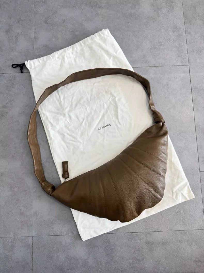 Lemaire Lemaire cowhide small cowhorn bag Size ONE SIZE - 1 Thumbnail