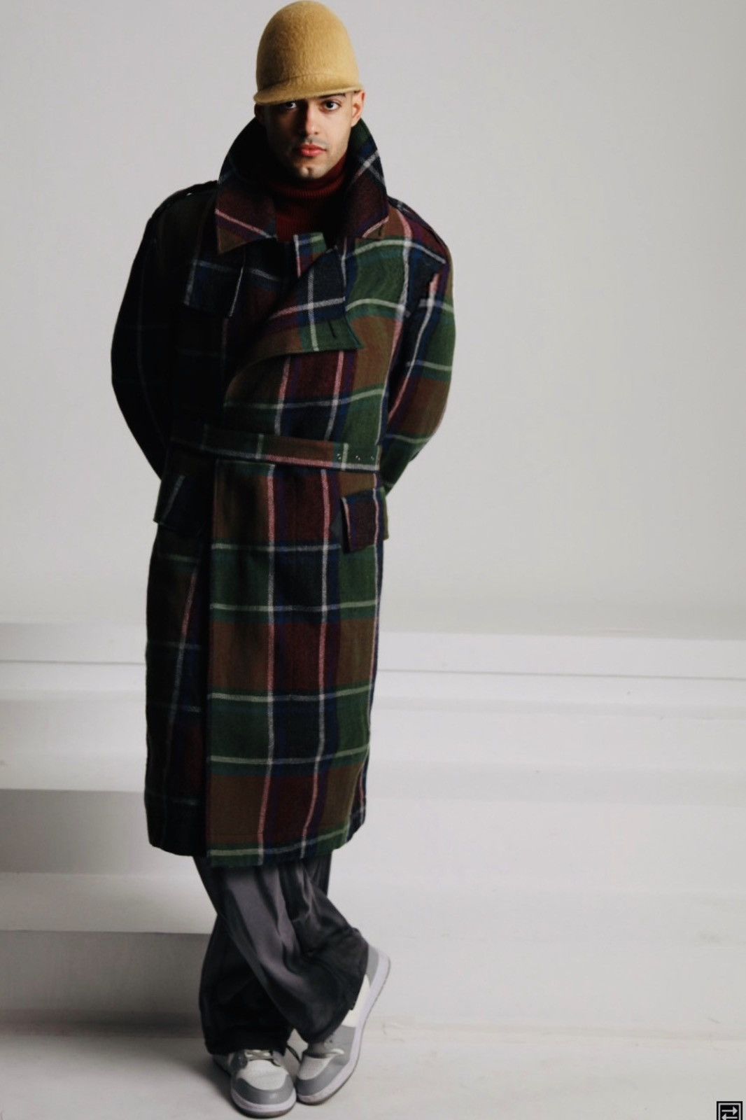 Other Yohji Yamamoto Plaid Coat (NEW, NEVER WORN) Size US M / EU 48-50 / 2 - 1 Thumbnail