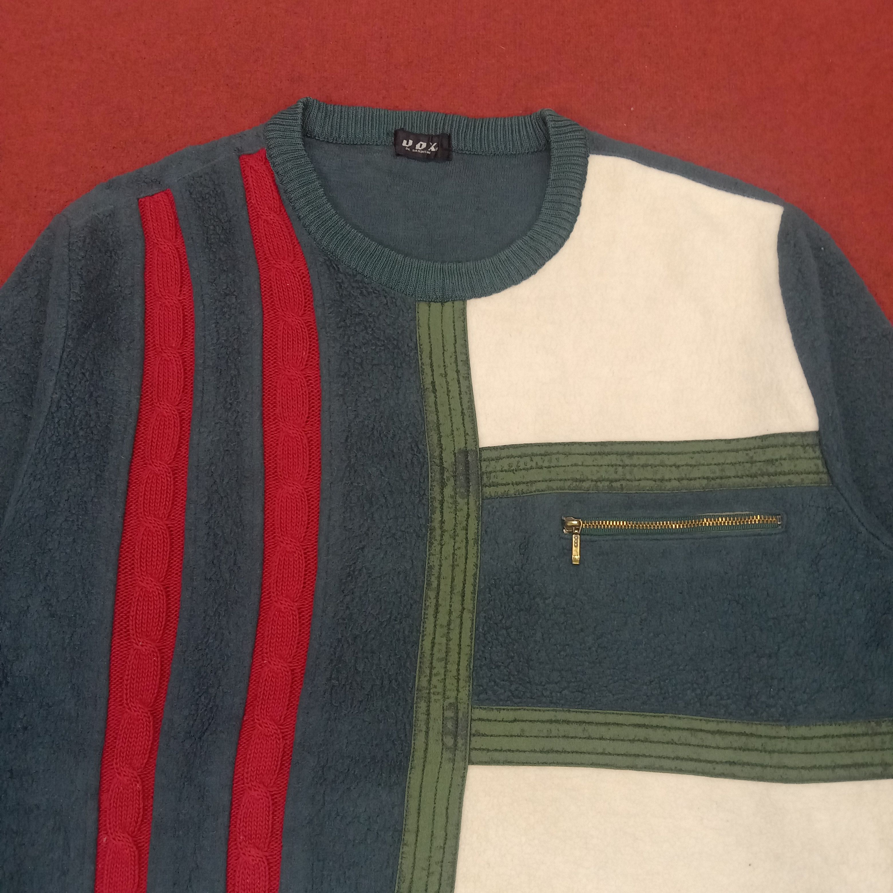 Vintage DOX De Dandysme Fashion Style Design Sweatshirt dp1 Size US S / EU 44-46 / 1 - 2 Thumbnail