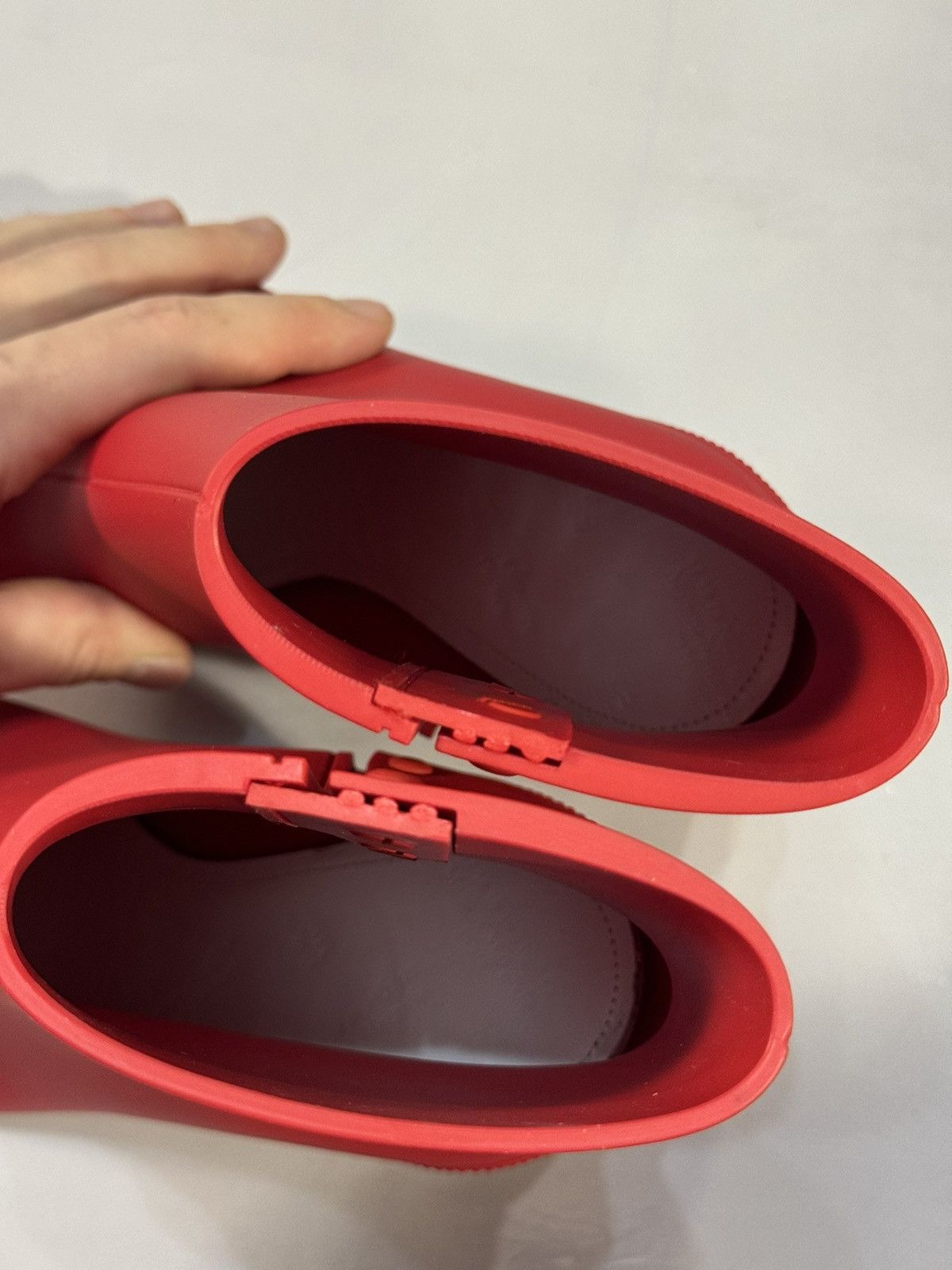 Maison Margiela Eu36 Maison Margiela Recycled Tabi Boots(Red) Size US 6 / IT 36 - 9 Thumbnail