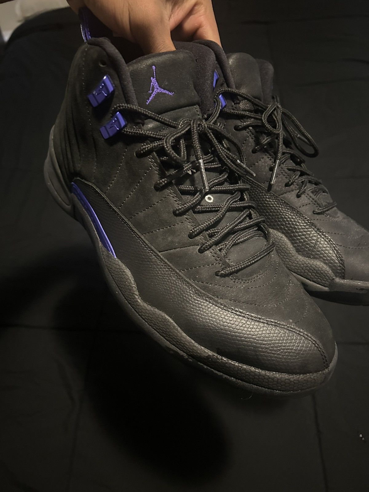 Jordan Brand Jordan 12 Retro “Black Dark Concord” Size US 10.5 / EU 43-44 - 1 Thumbnail