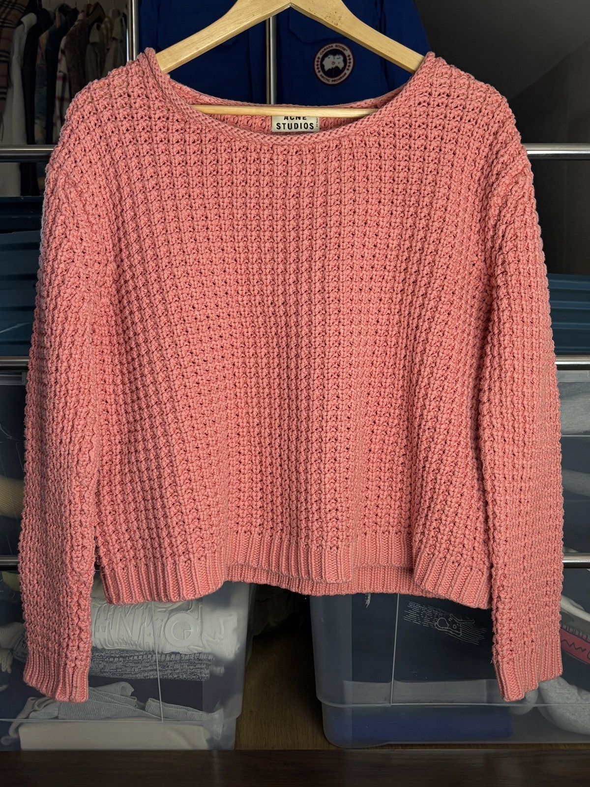 Acne Studios Acne Studios Vintage Knitted Sweater Sapata Solid Size M / US 6-8 / IT 42-44 - 1 Thumbnail