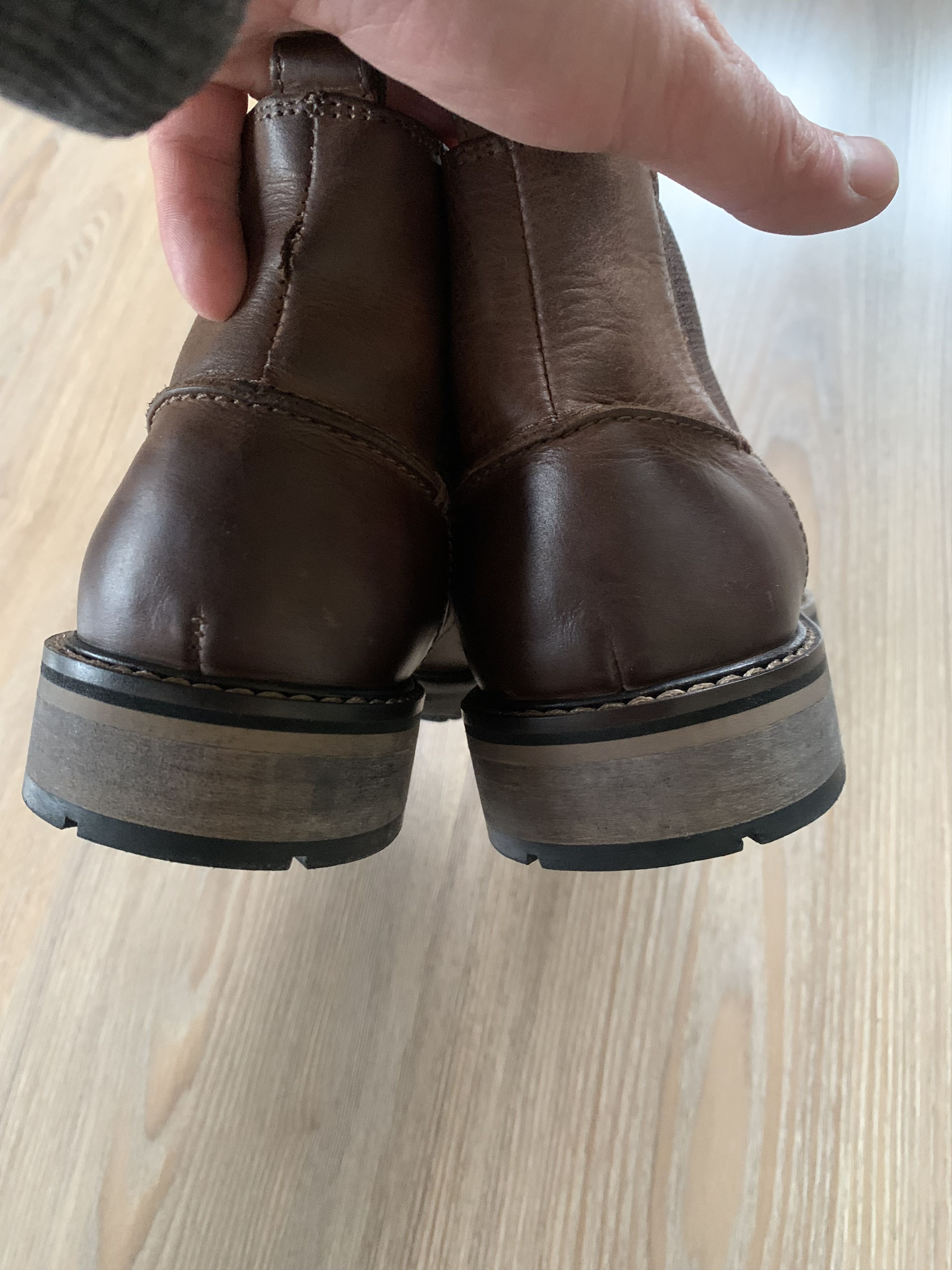 Dune London Mens Dune London Chorleys Chelsea Boots Brown Leather Size US 9 / EU 42 - 11 Thumbnail