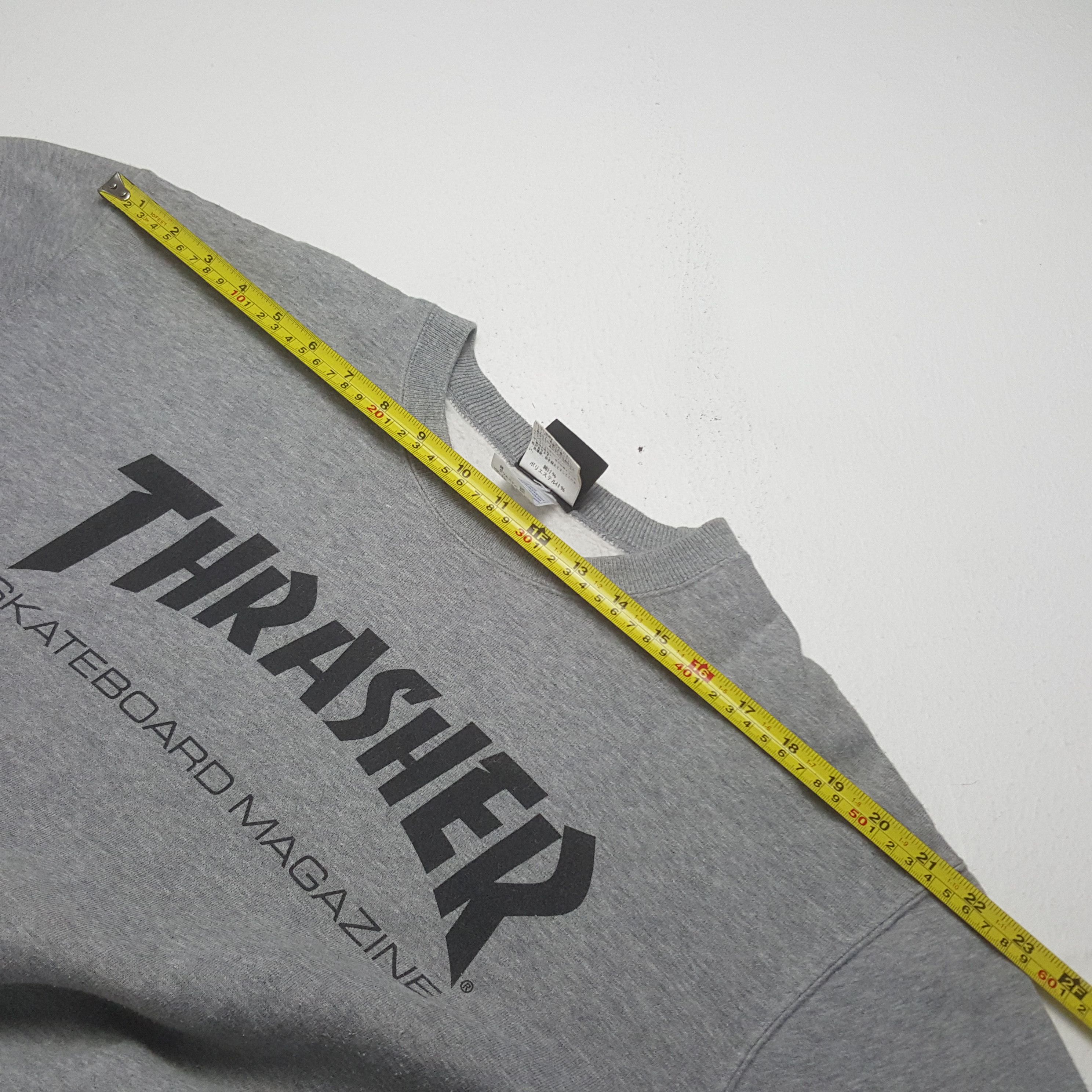 Thrasher Vintage Thrasher Skateboards Sweatshirt C320N25 Size US L / EU 52-54 / 3 - 10 Thumbnail