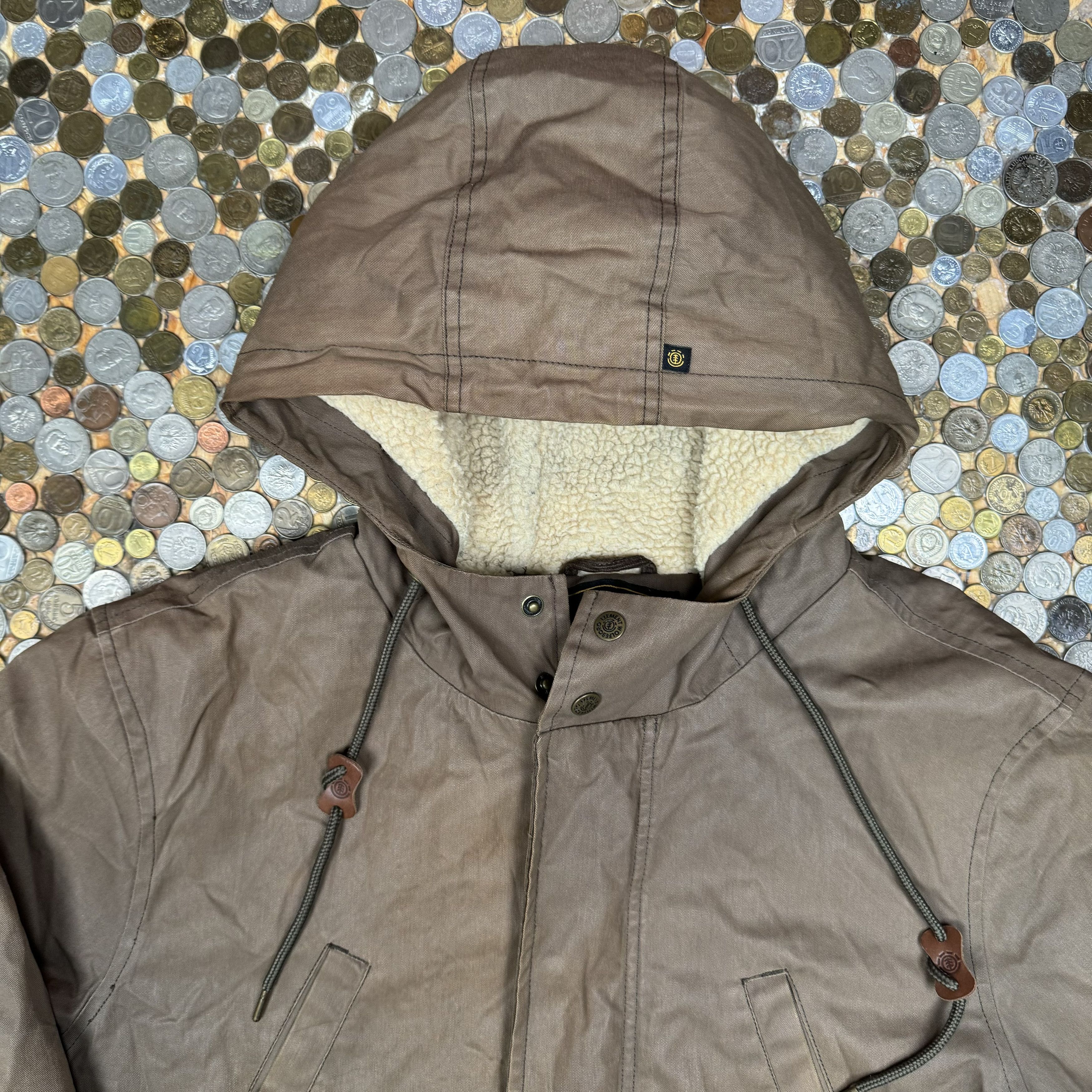 Element Element heavy coat zip jacket varsity & hoodie sheepa 90s Size US L / EU 52-54 / 3 - 2 Thumbnail