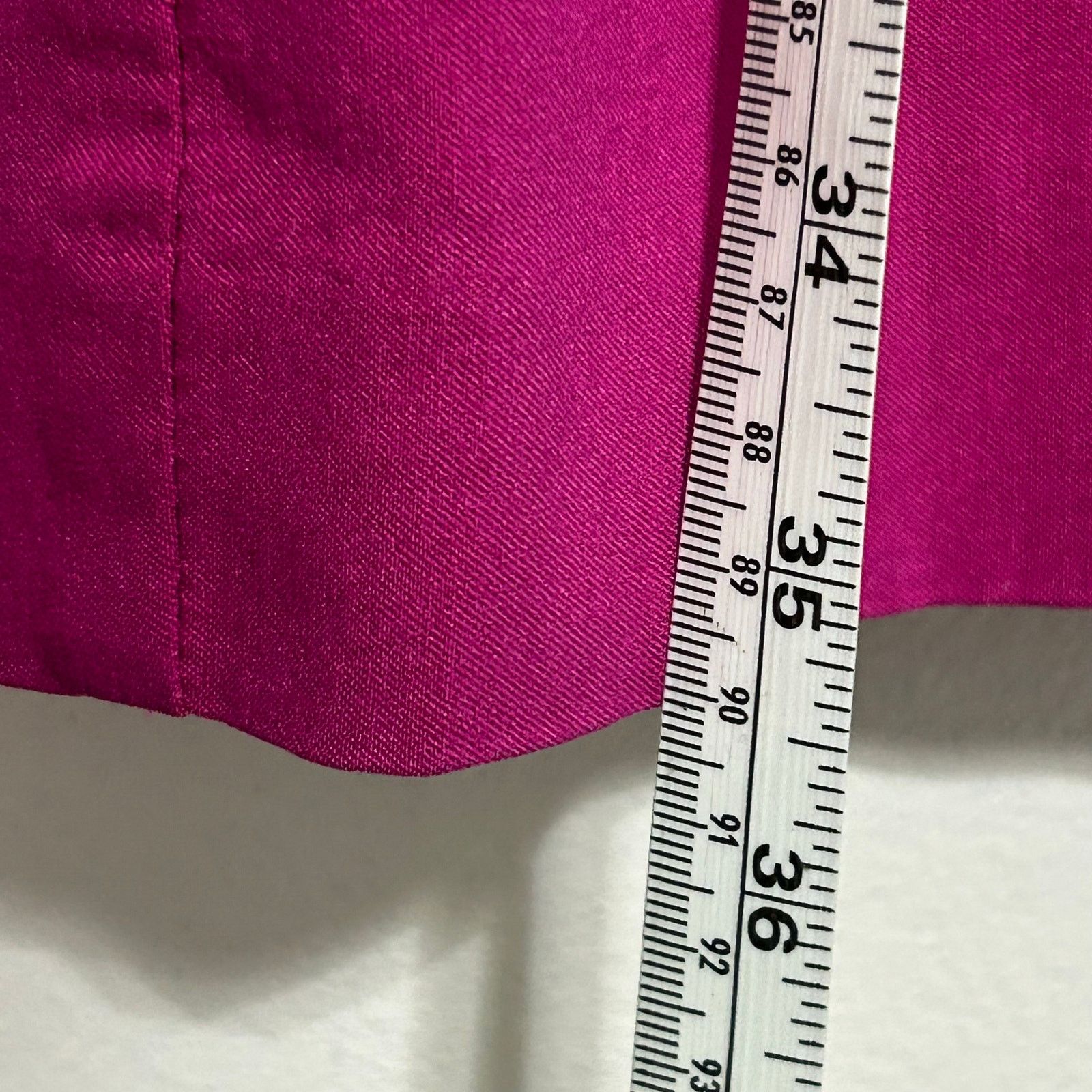 Worthington Worthington Raspberry Pink Slim Cropped Pants Size 16 Size 38" / US 16 / IT 52 - 4 Thumbnail