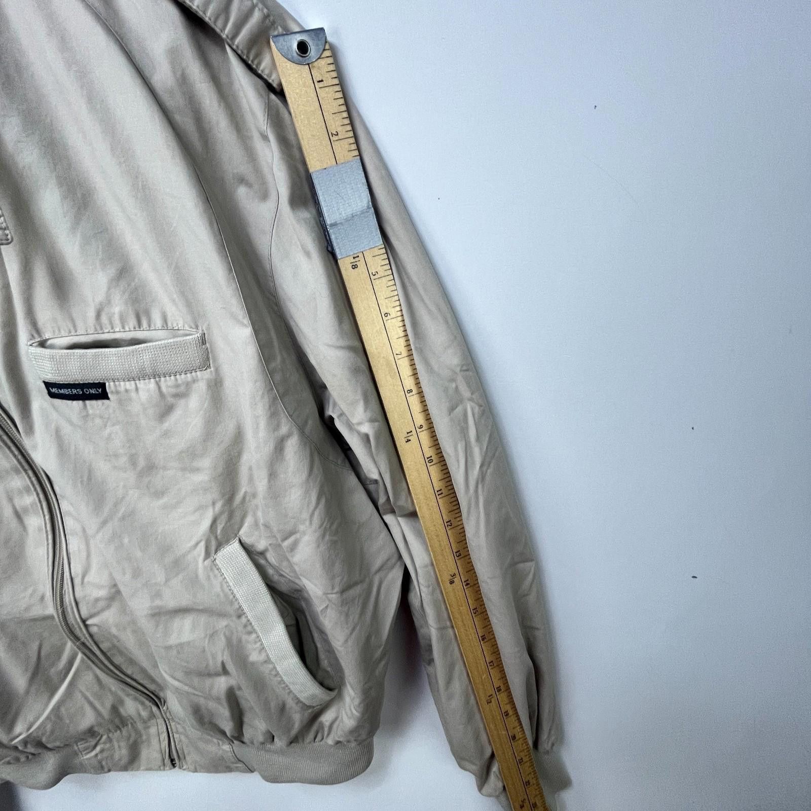 Members Only Vintage 90s Members Only Zip Up Jacket Size 40 Medium Size US M / EU 48-50 / 2 - 8 Thumbnail
