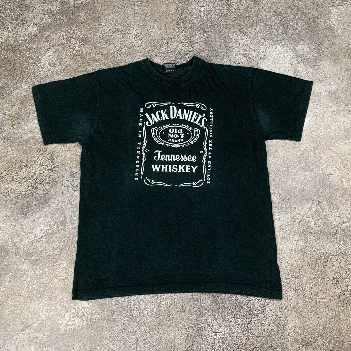 Band Tees VINTAGE Y2K BAND TEE JACK DANIELS JENNESSEE WHISKEY DRINK Size US L / EU 52-54 / 3 - 1 Thumbnail