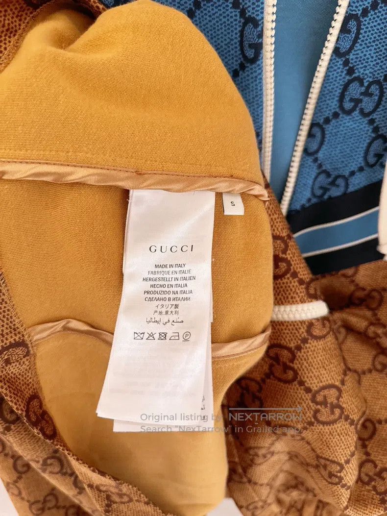 Gucci Gucci Full logo colour block hooded jacket Size US S / EU 44-46 / 1 - 9 Thumbnail