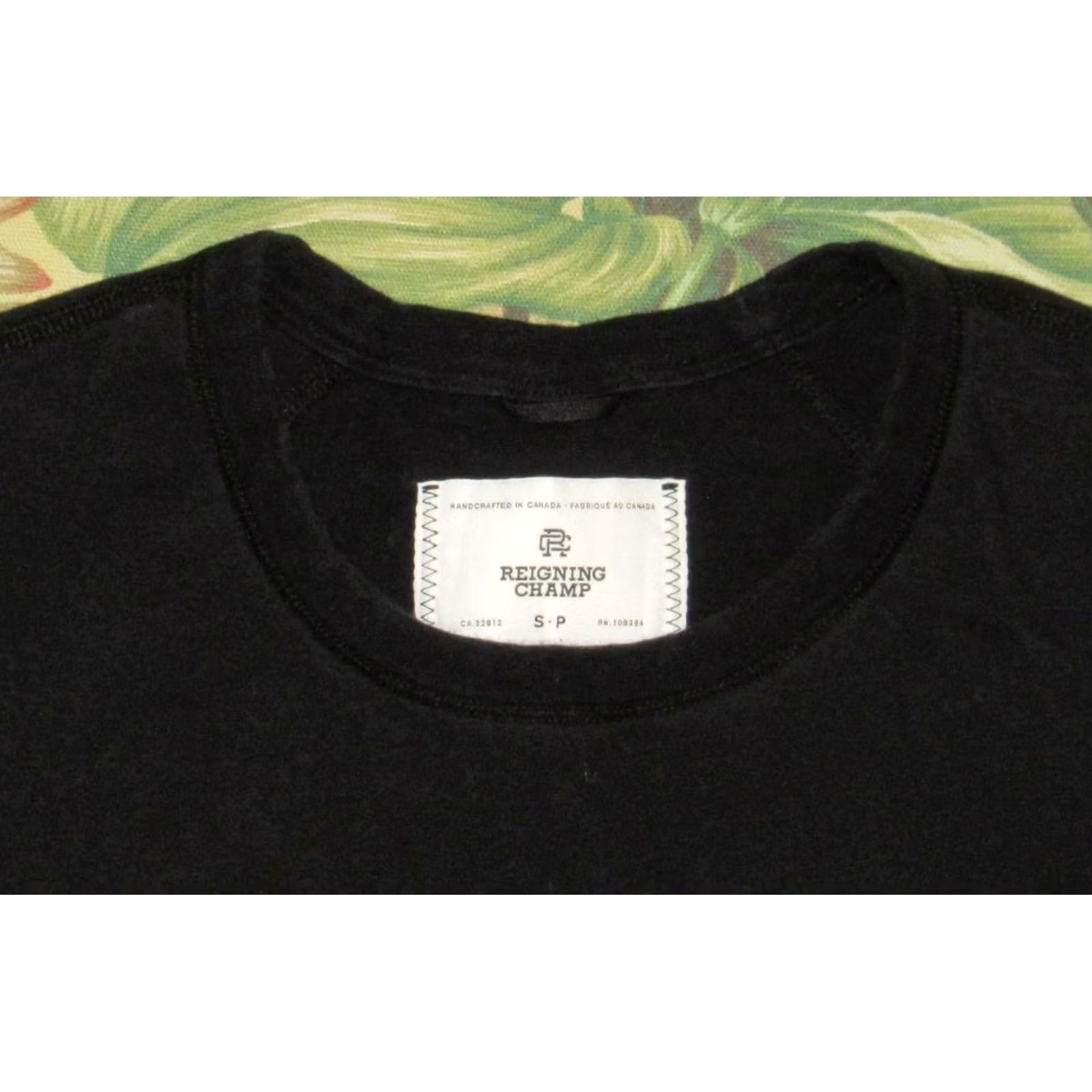 Reigning Champ REIGNING CHAMP Black Lighweight Sweatshirt Small Shirt Men XS? Size US S / EU 44-46 / 1 - 2 Thumbnail