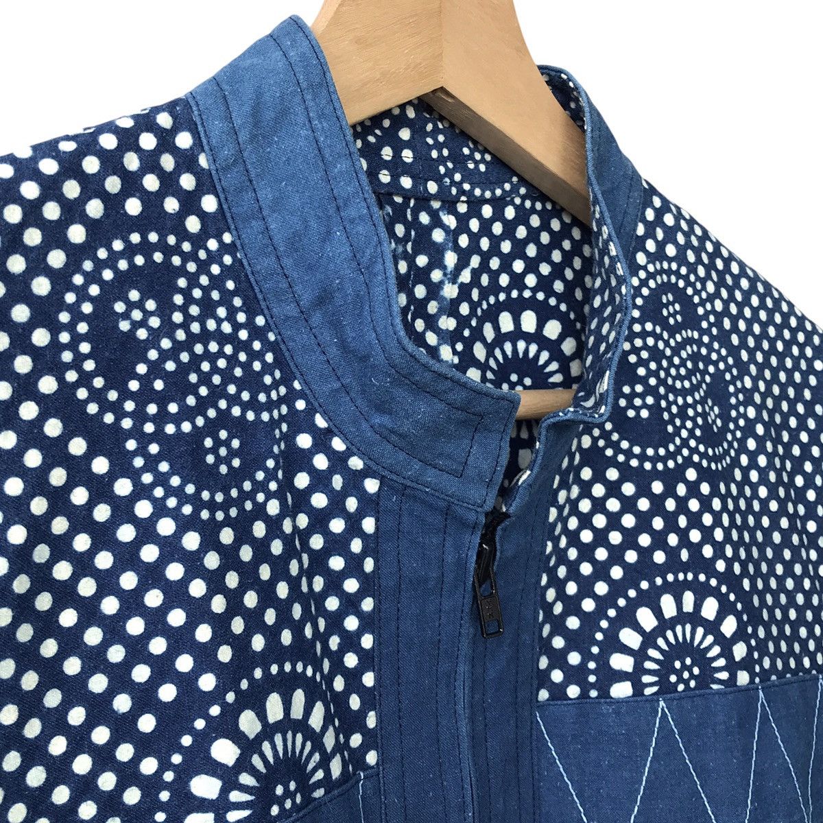 Indigo × Japanese Brand × Kapital Japanese Traditional Vintage Indigo Boro Fabric Jacket Size US M / EU 48-50 / 2 - 6 Thumbnail