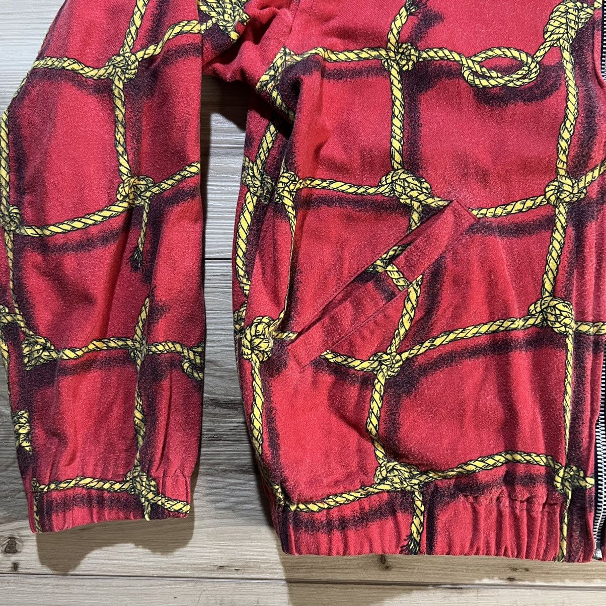 Sasquatchfabrix Sasquatchfabrix AW05 3D Rope Check Reversible Hoodie Size US M / EU 48-50 / 2 - 5 Thumbnail