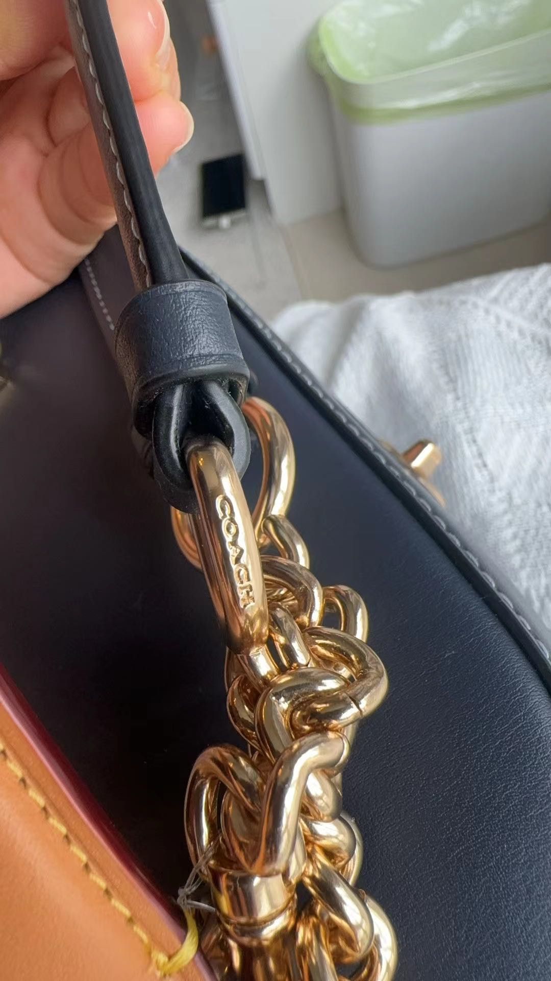 Coach Coach C8165 Gold/Denim Multi Kay Crossbody Size ONE SIZE - 9 Thumbnail