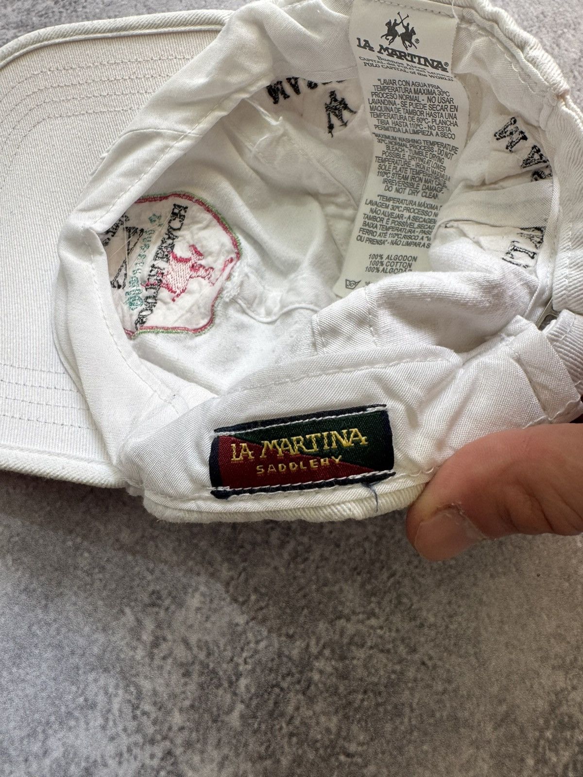 La Martina × Maserati × Vintage Vintage La Martina Maserati Cap Y2K racing Size ONE SIZE - 7 Thumbnail