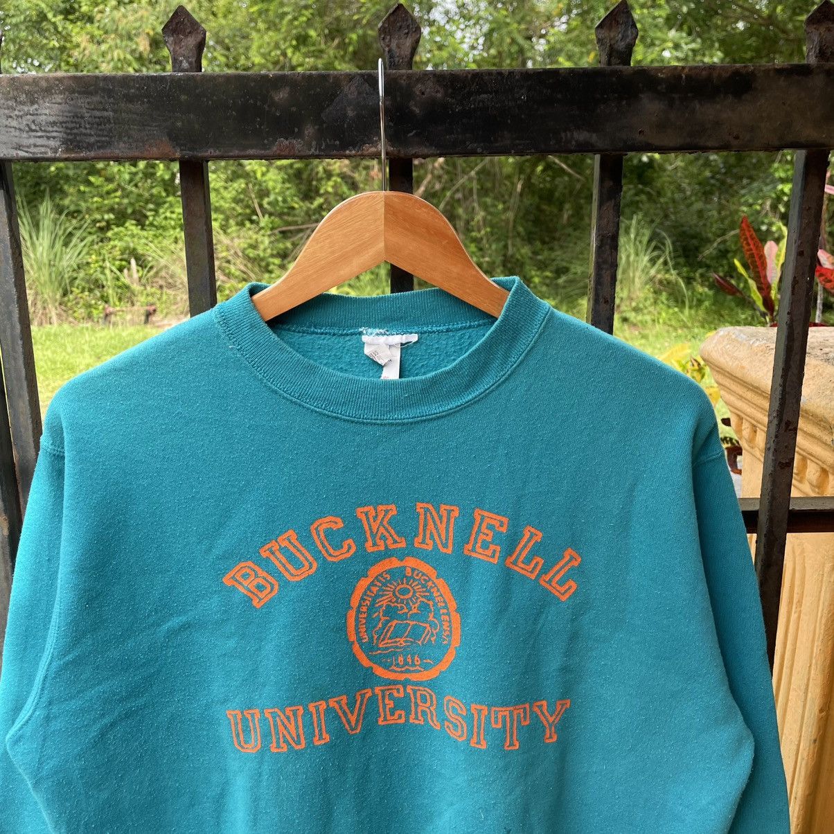 Vintage 🔥Vintage 90s Bucknell University Big Logo Sweatshirts Size US M / EU 48-50 / 2 - 3 Thumbnail