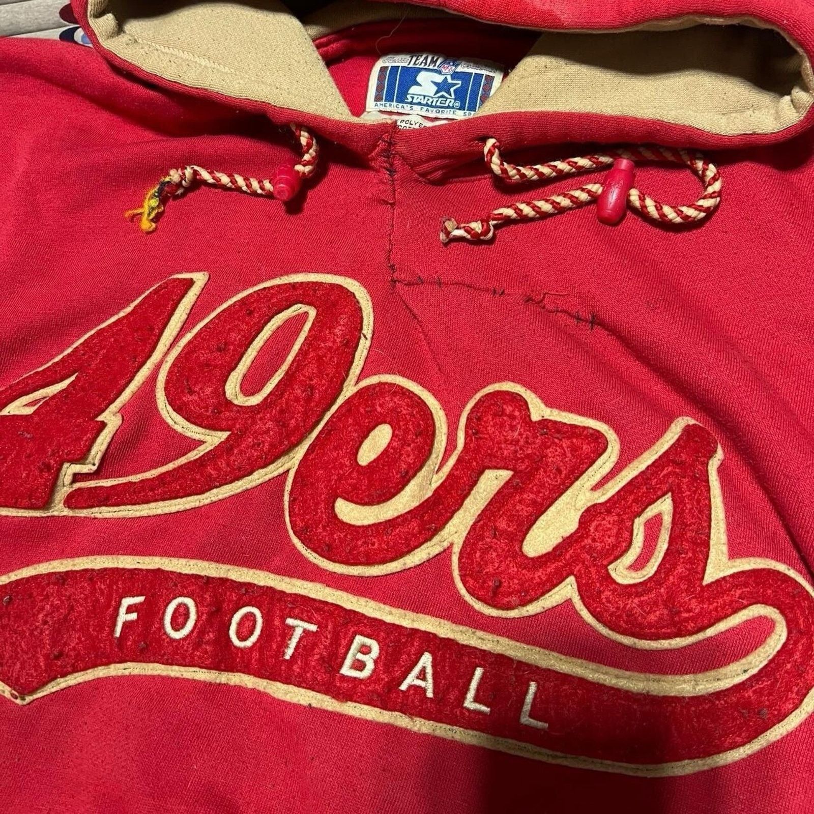 NFL 1994 San Francisco 49ers NFL Football Sweater Size US L / EU 52-54 / 3 - 3 Thumbnail