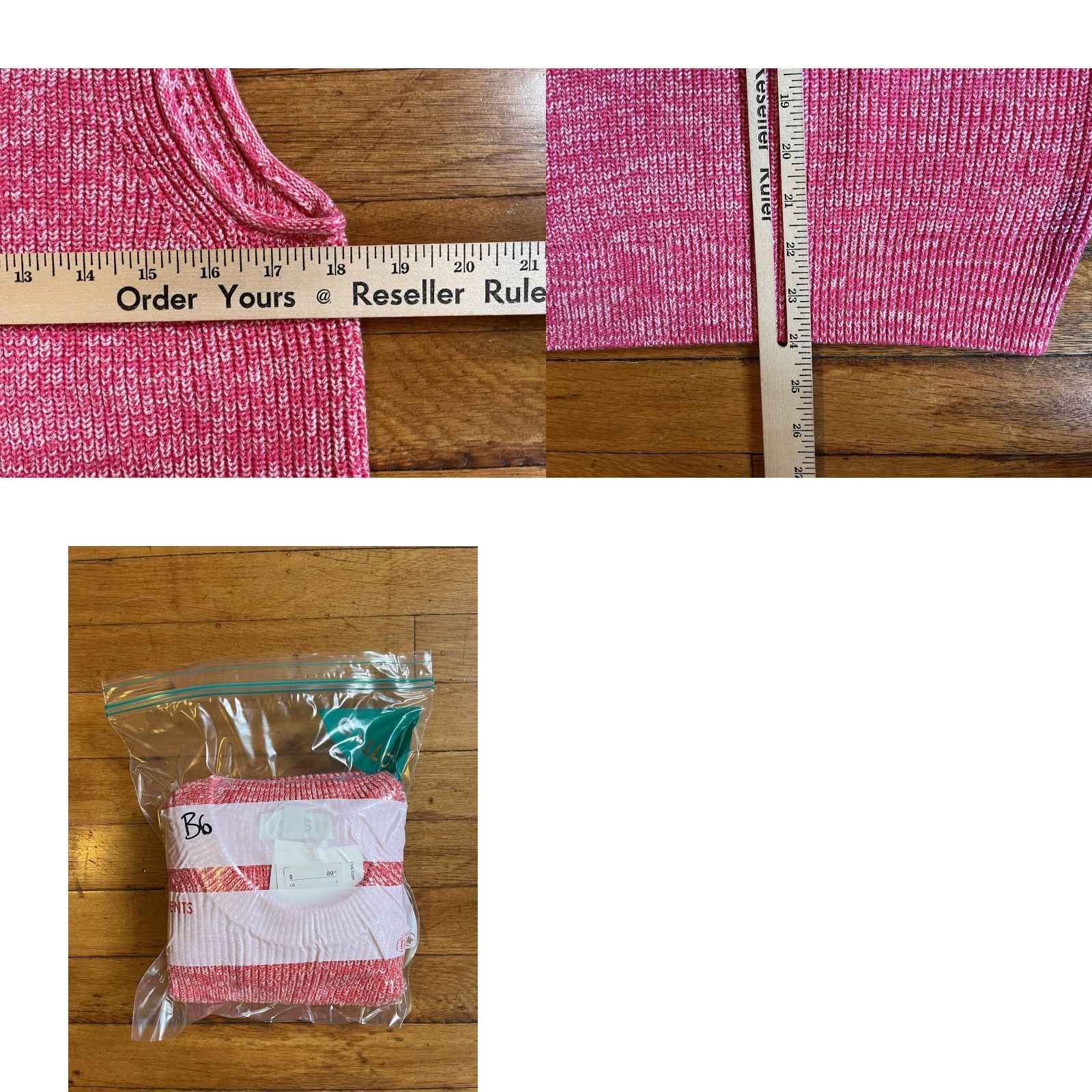 Cos COS Sweater Vest Women’s Small Pink Size S / US 4 / IT 40 - 9 Thumbnail