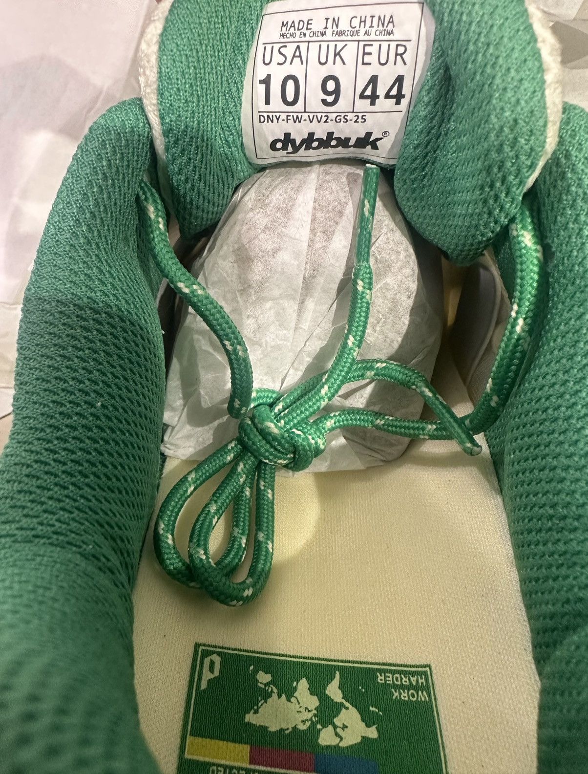 Dybbuk DYBBUK - Vortex v2 Green/Cream Size US 10 / EU 43 - 6 Thumbnail