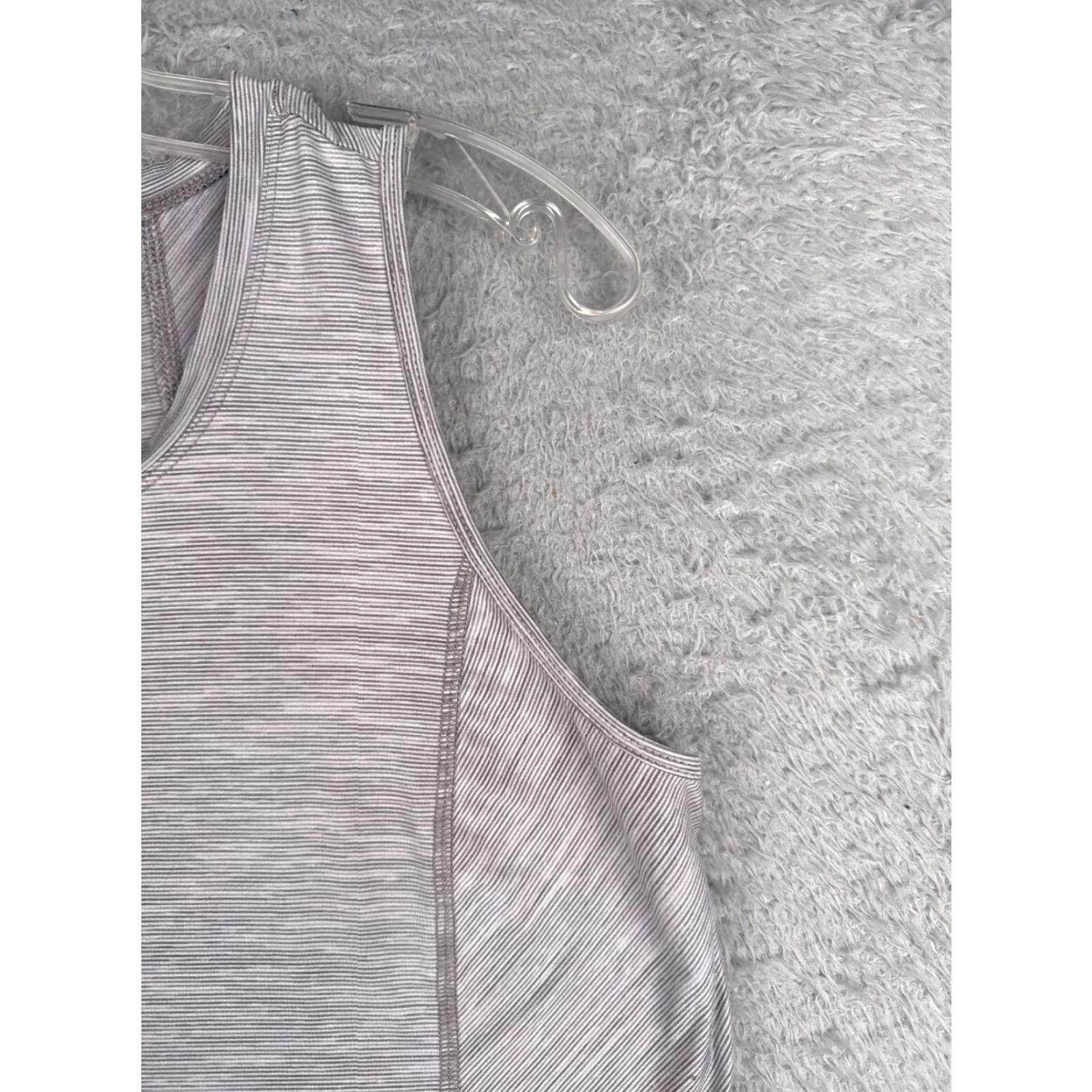 Reebok RBX Shirt Women Medium Gray Heather Tank Sleeveless Polyester Blend RBX Size M / US 6-8 / IT 42-44 - 2 Thumbnail