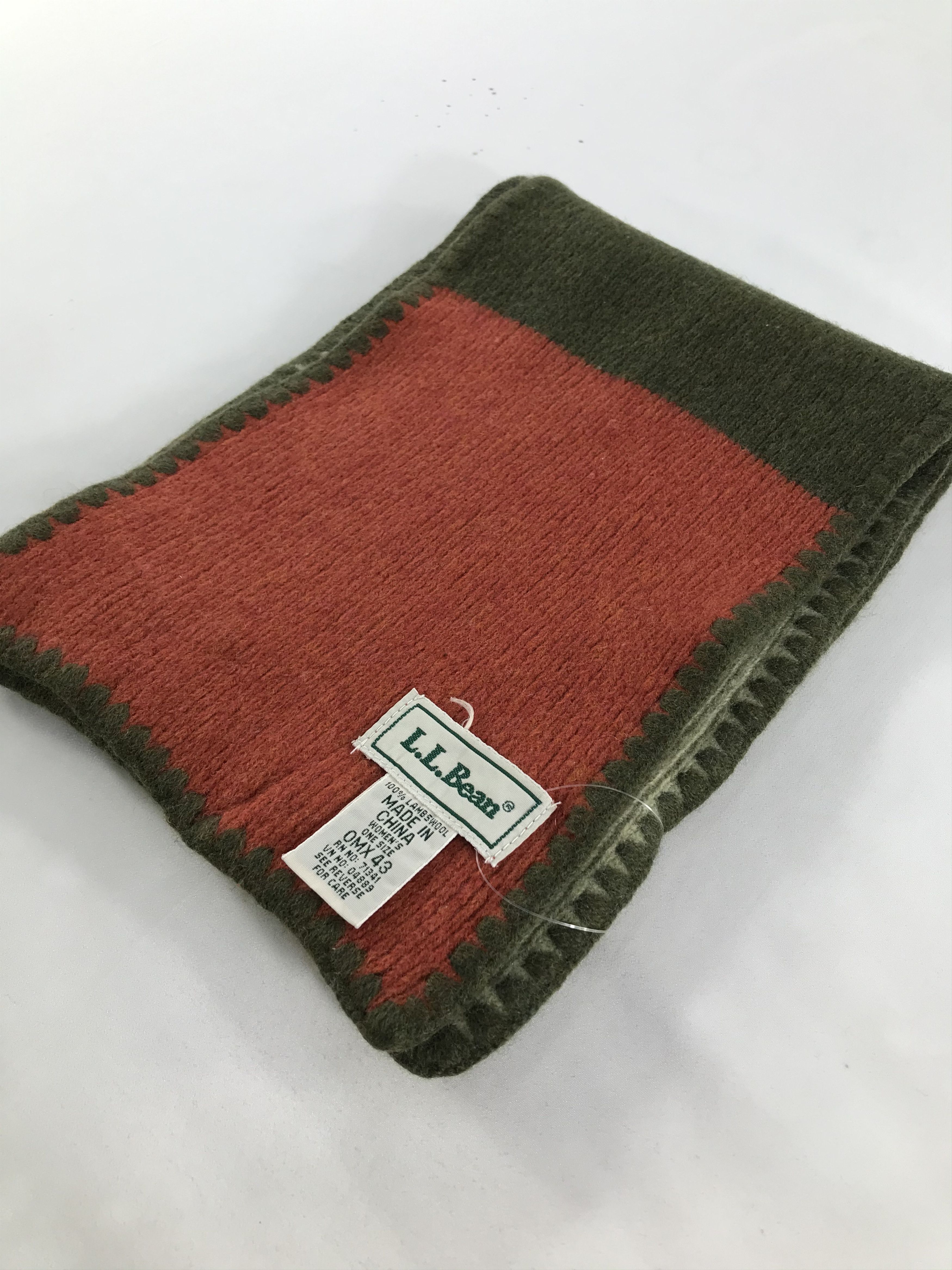 L.L. Bean Vintage L.L. Bean Scarf/Muffler/Neckwear MF987 Size ONE SIZE - 3 Thumbnail
