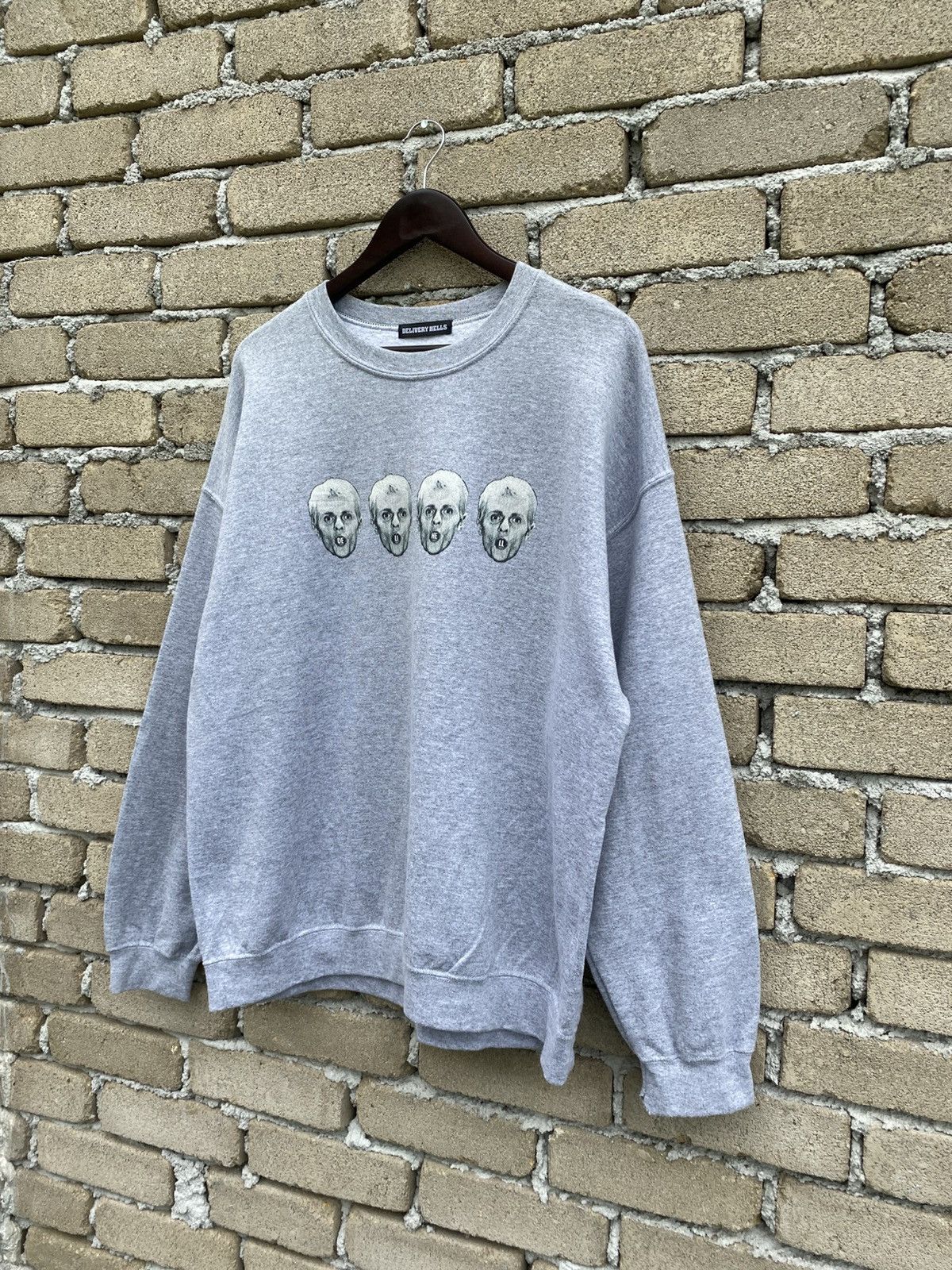 Flagstuff Vintage Flagstuff Delivery Hells Sweatshirt Size US XL / EU 56 / 4 - 6 Thumbnail