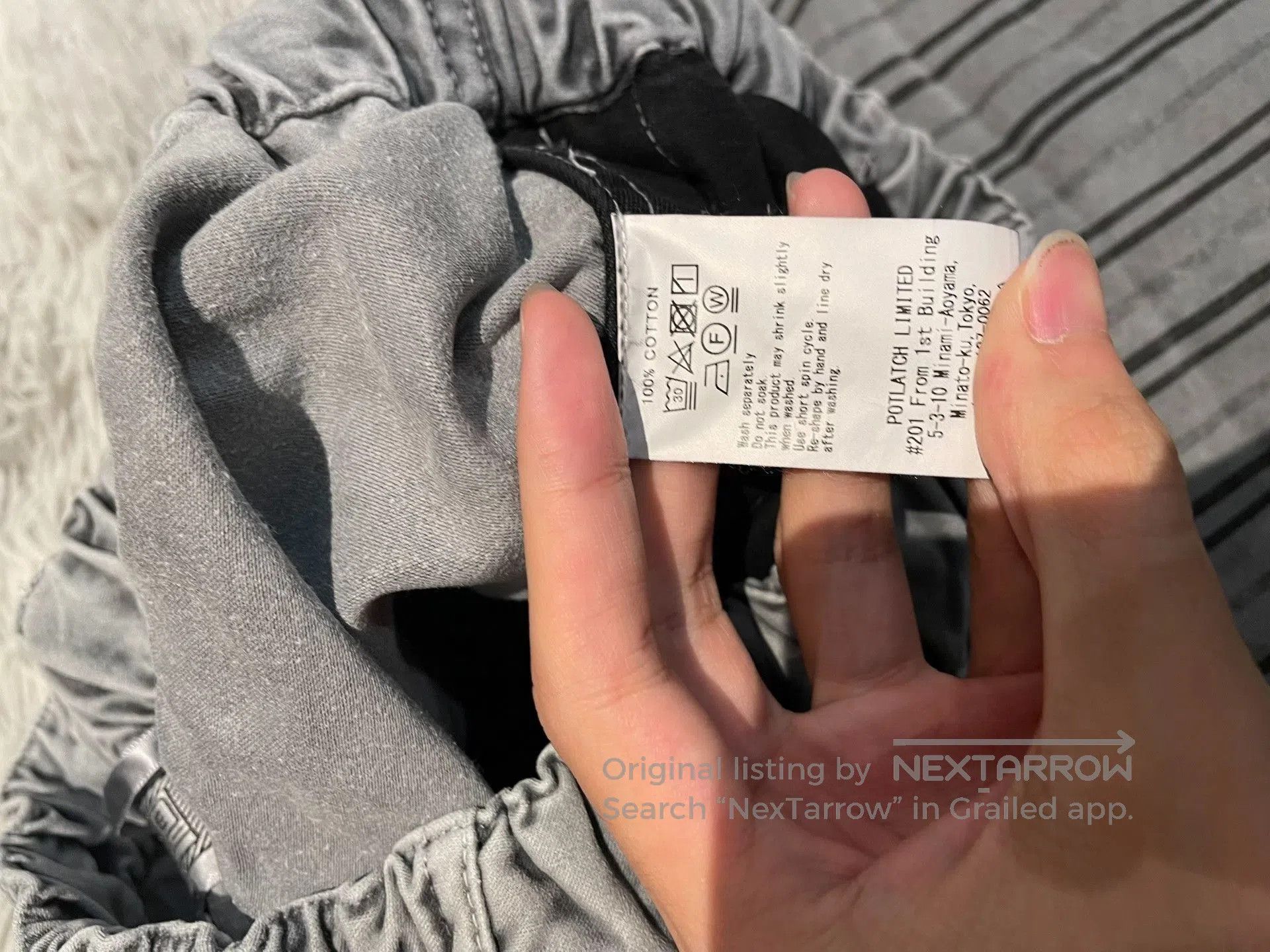 Cav Empt Cav Empt Washed Vintage Gray Striped Pants. Size US 30 / EU 46 - 4 Thumbnail