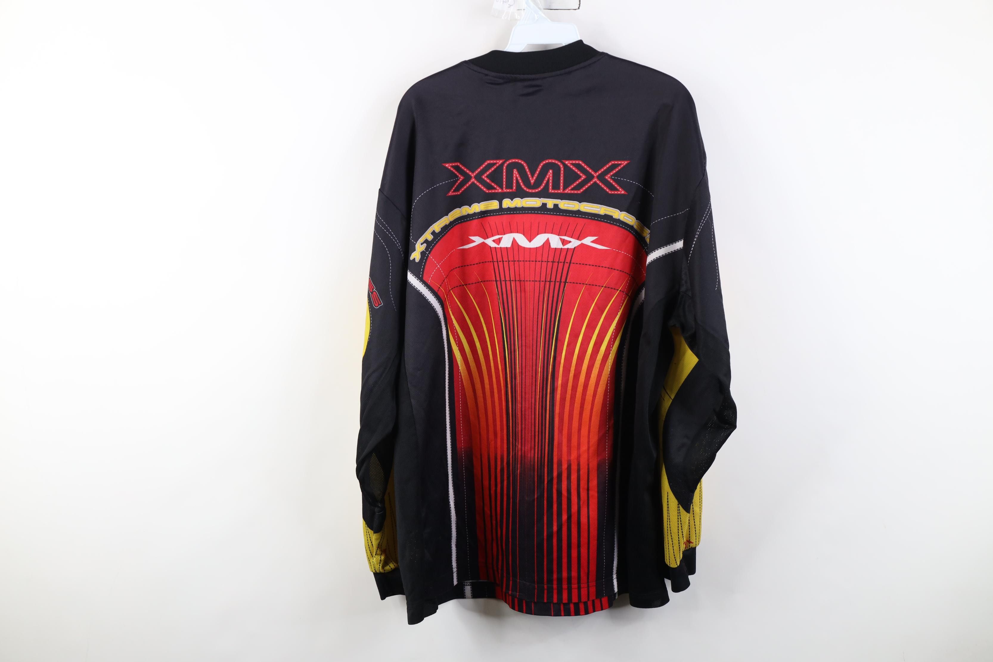 Vintage Vintage 90s Y2K Streetwear Motocross Racing Jersey Shirt Size US L / EU 52-54 / 3 - 17 Thumbnail
